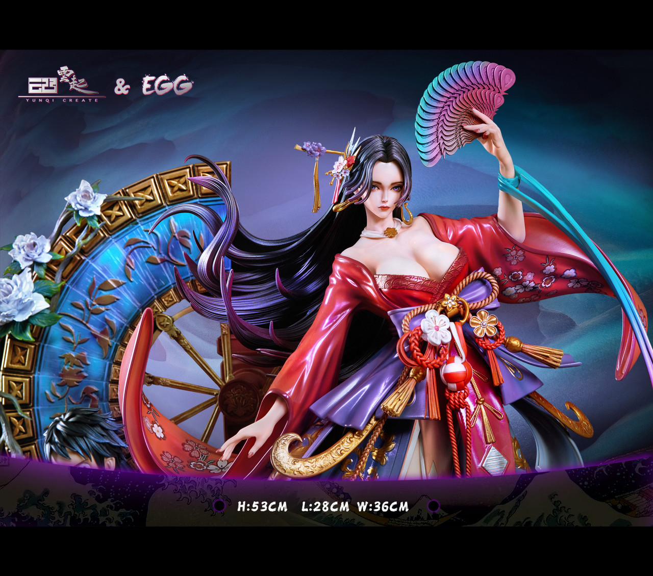 【Pre-sale】1/6 Scale Luffy and Boa-YunQi and EGG Studios