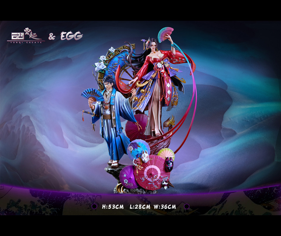 【Pre-sale】1/6 Scale Luffy and Boa-YunQi and EGG Studios