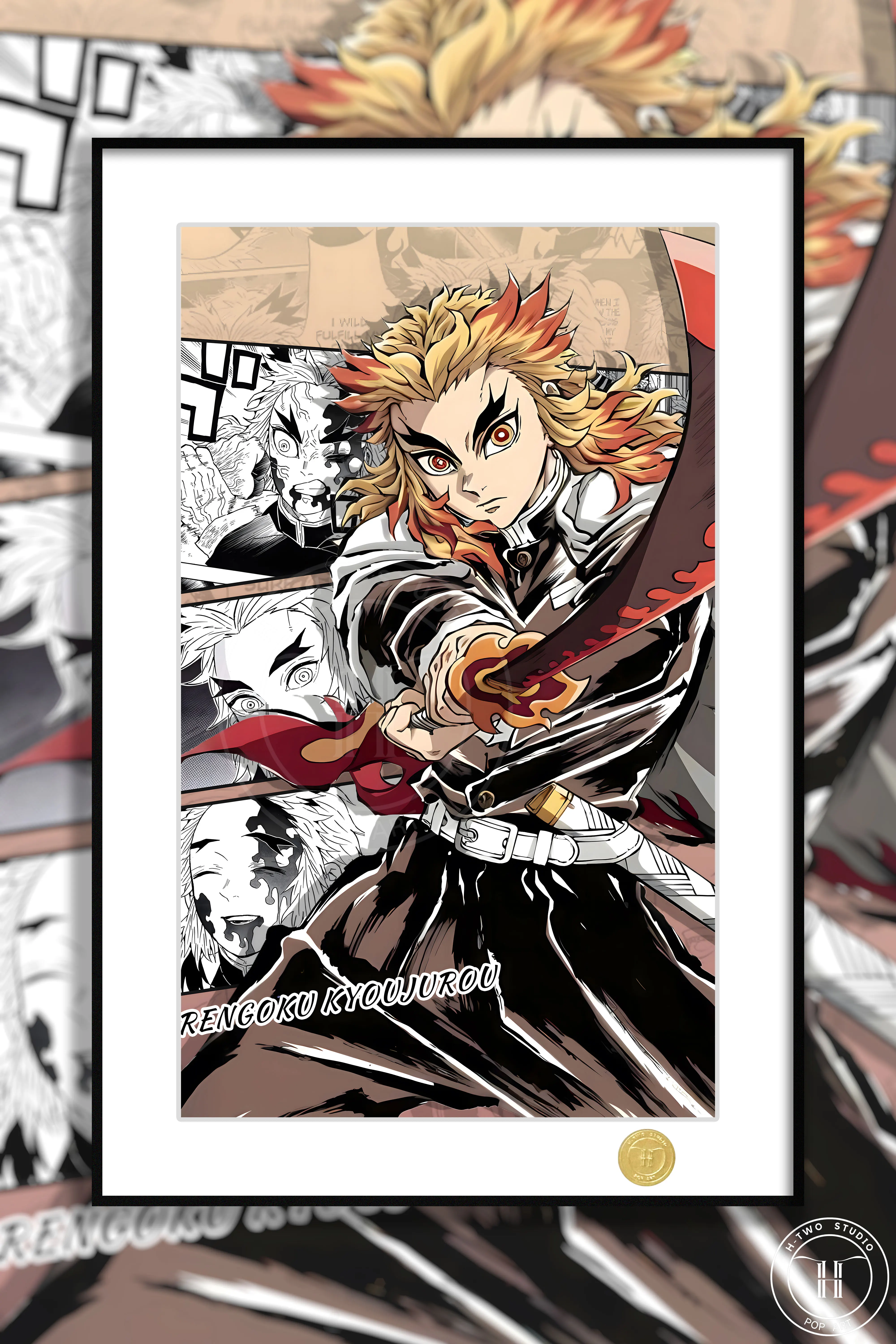 【Pre-sale】Decorative Painting of Suit Rengoku Kyoujurou-H2 Studio