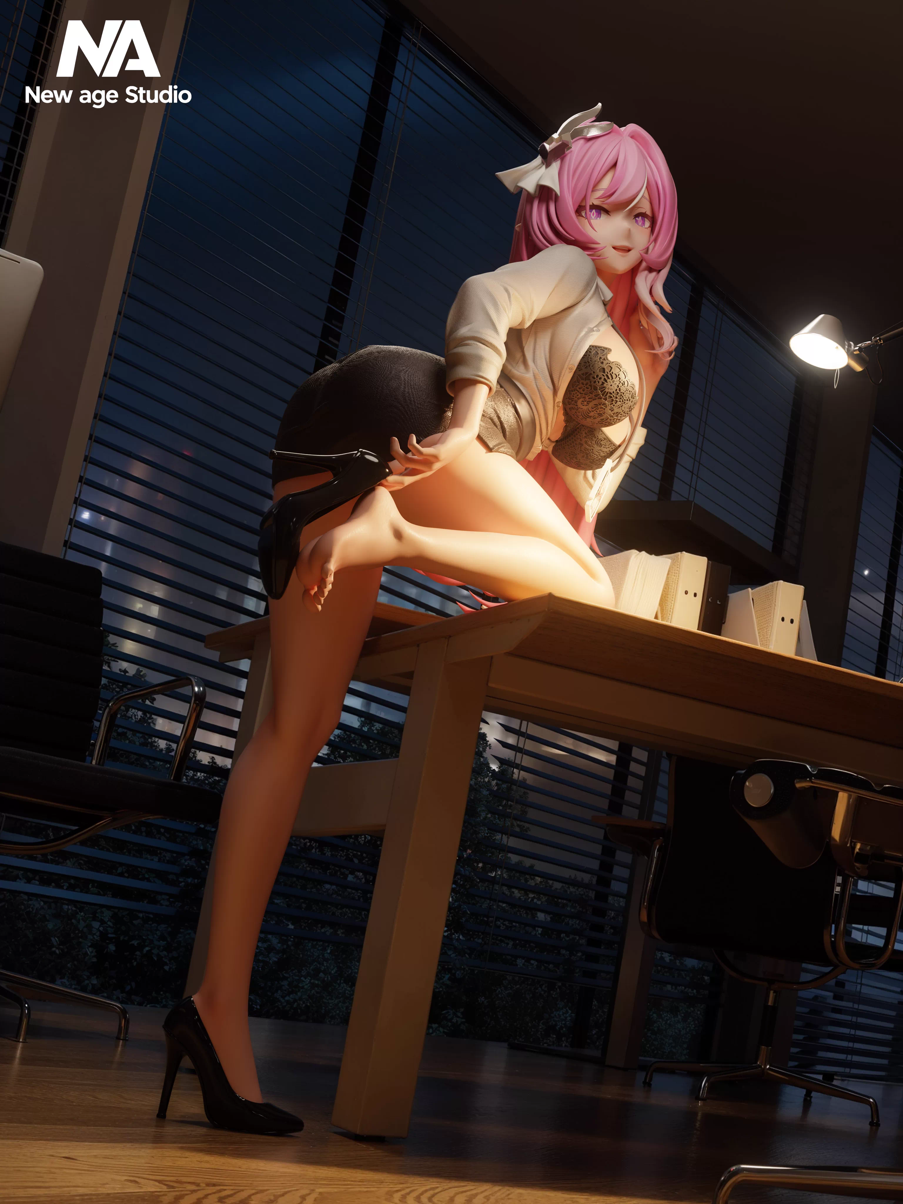 【Pre-sale】Office Lady Uniform Elysia-Honkai Impact 3-New Age Studio