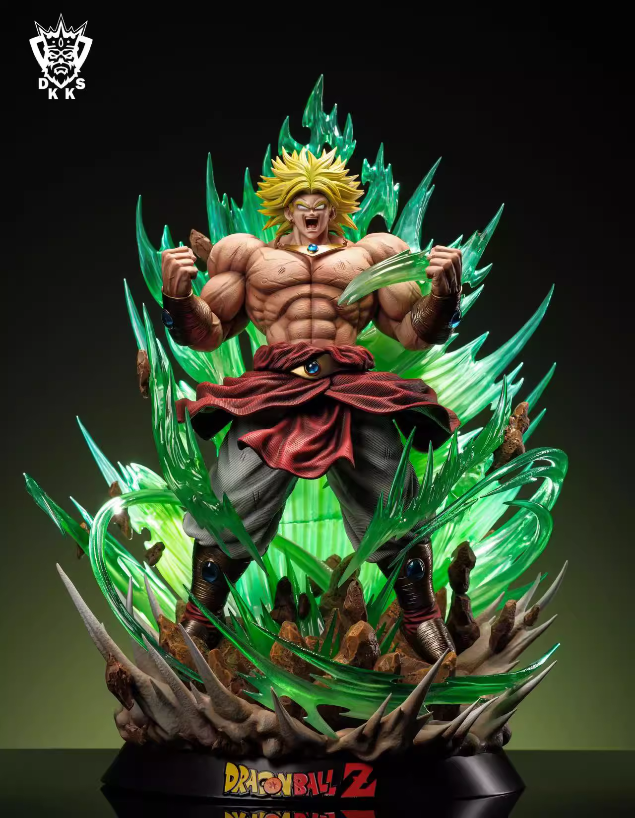【Pre-sale】1/6 Scale Broly with LED-DB-Dark King Studio
