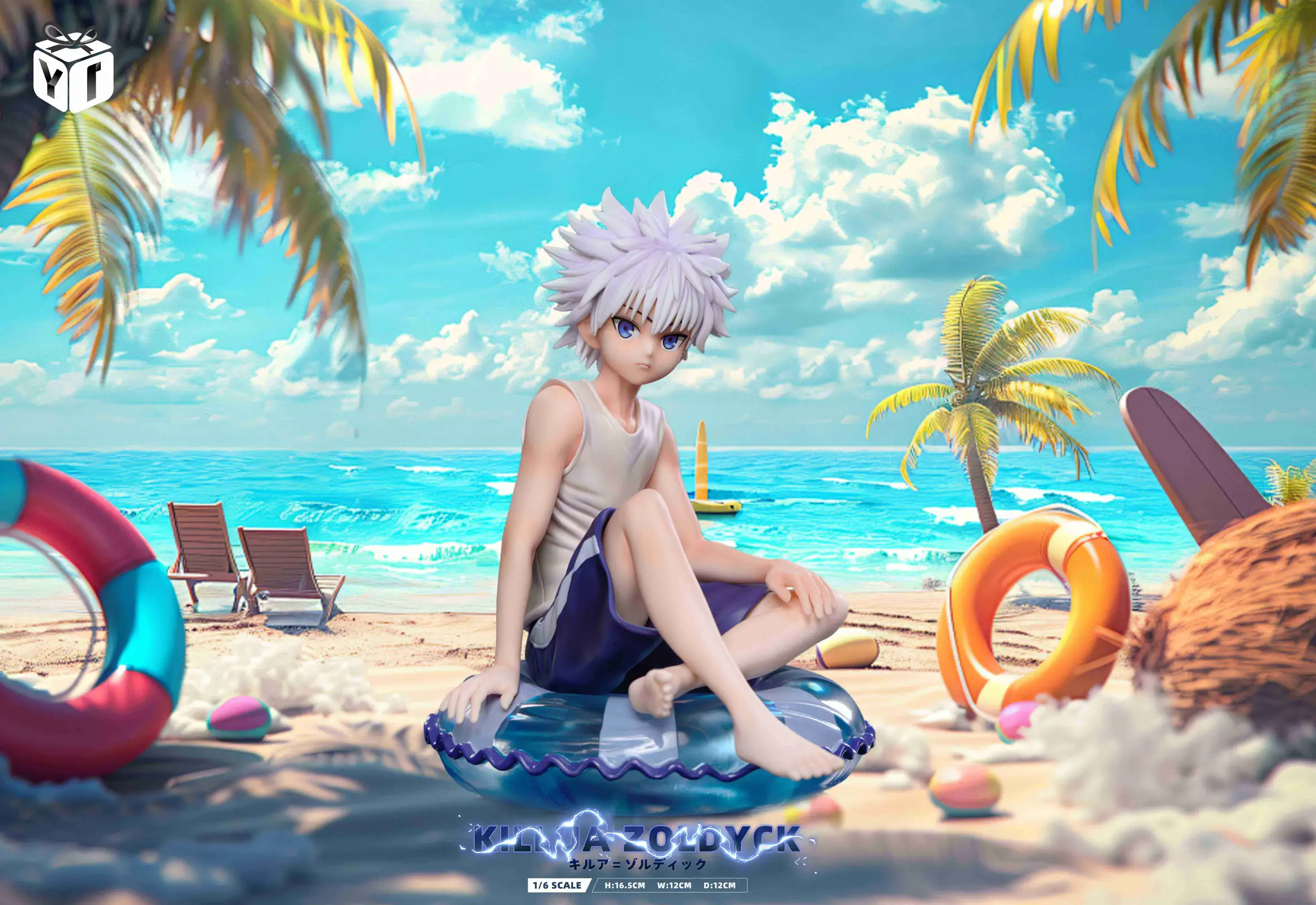 【Pre-sale】1/6 Scale Summer Killua-Hunter X Hunter-YI Studio