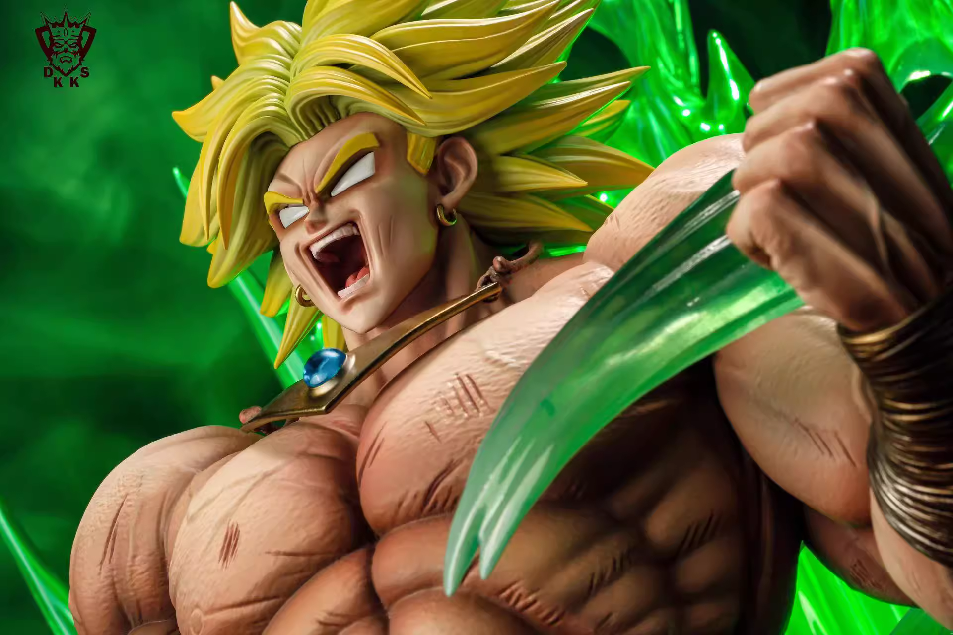 【Pre-sale】1/6 Scale Broly with LED-DB-Dark King Studio