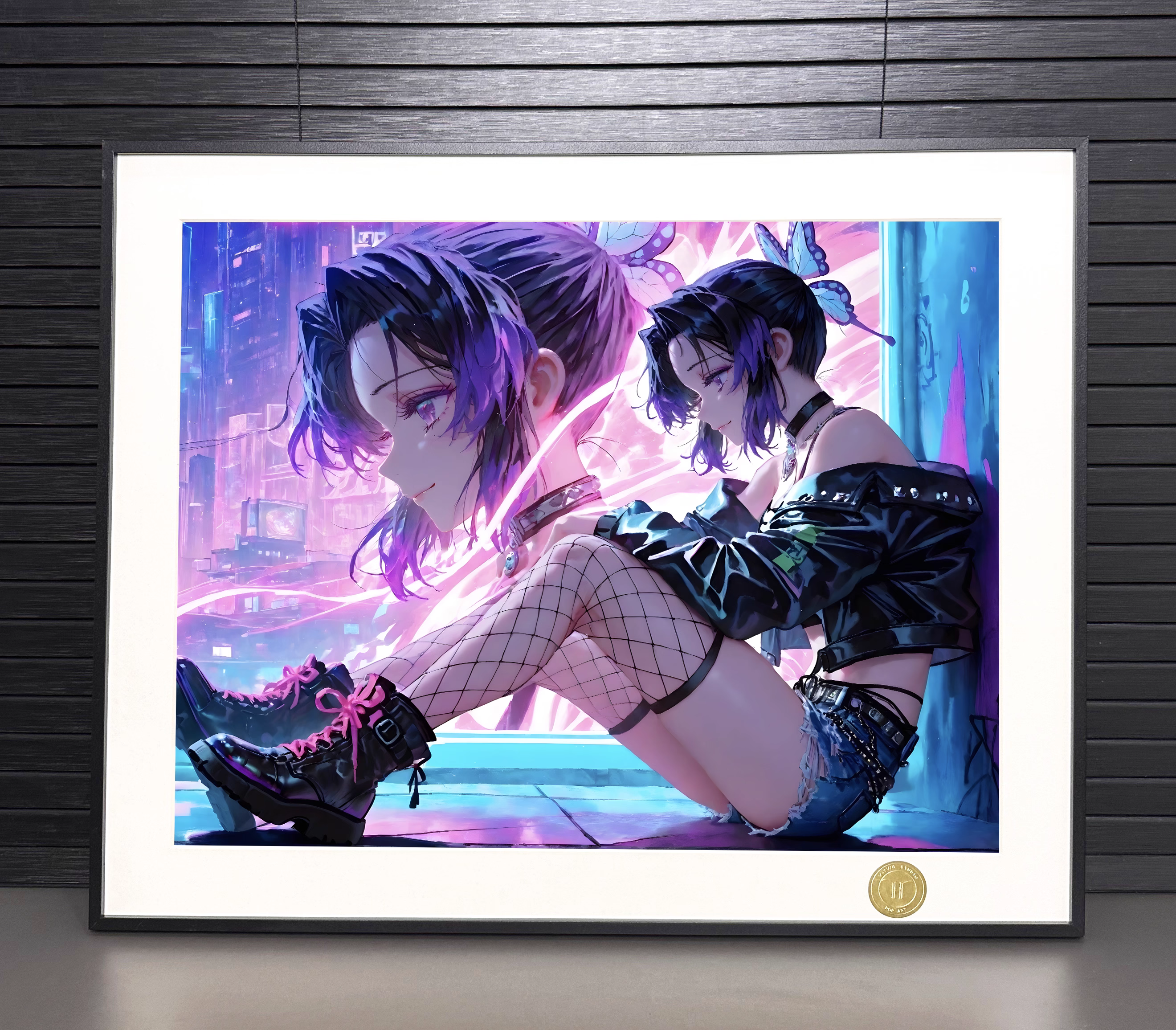 【Pre-sale】Decorative Painting of Cyber Kochou Shinobu-H2 Studio