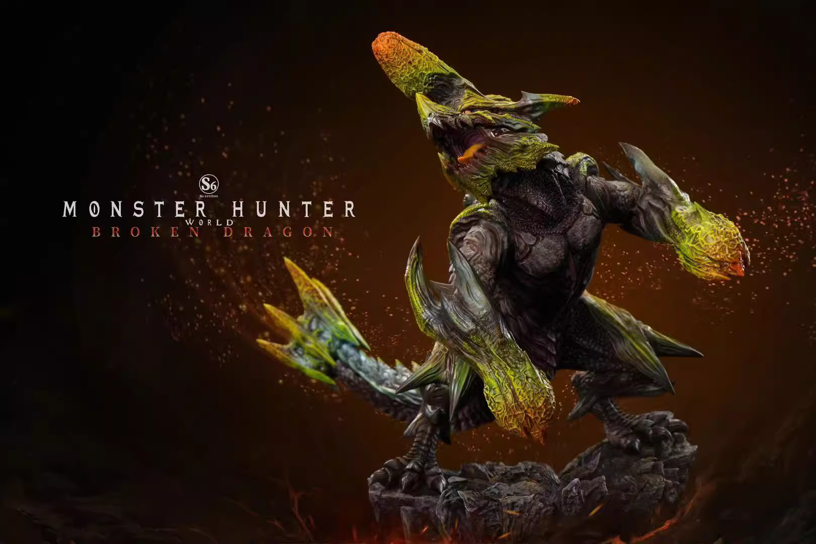 【Pre-sale】Brachydios and Raging Brachydios-MONSTER HUNTER-S6 Studio