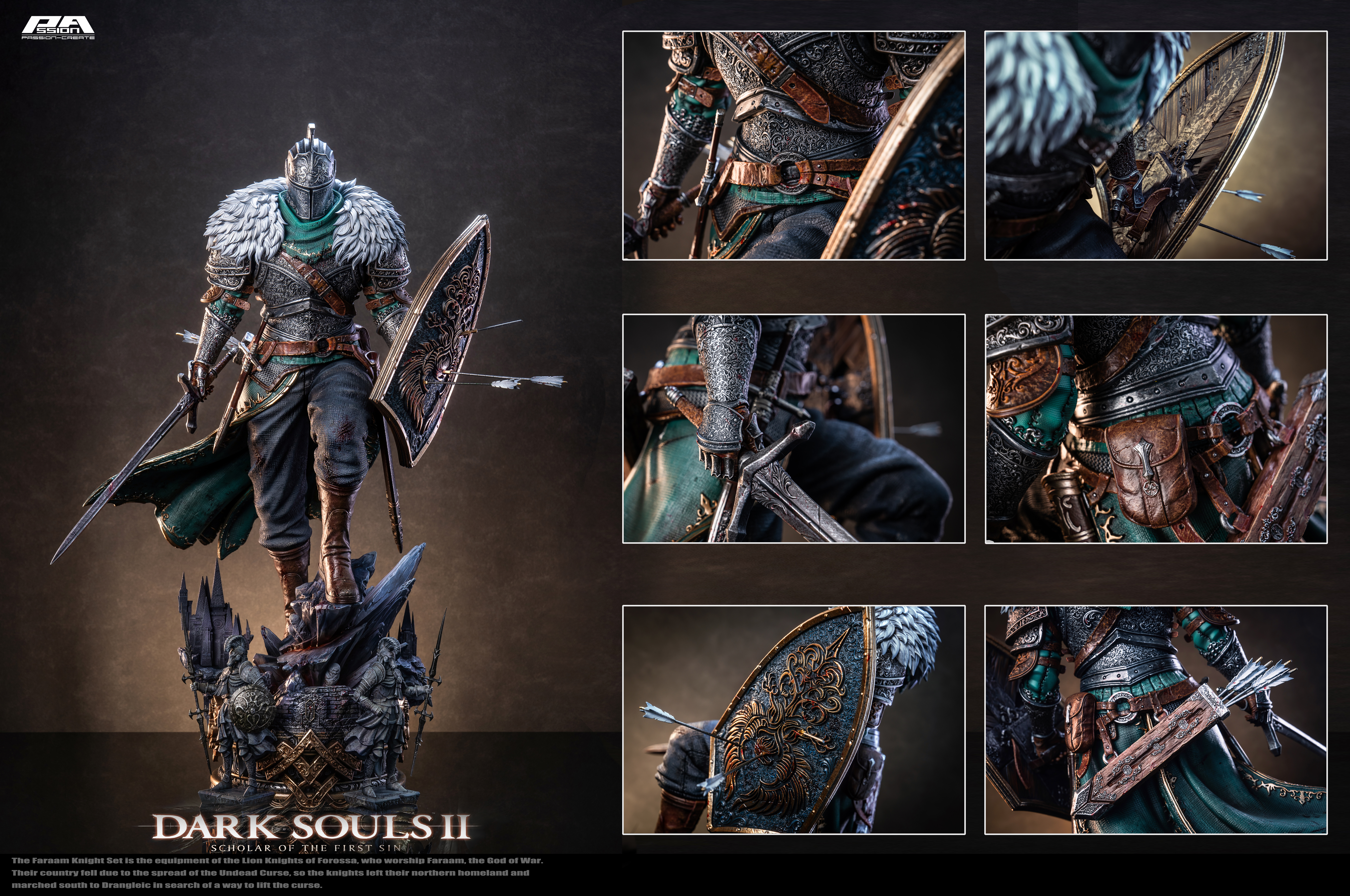 【Pre-sale】1/6 and 1/4 Scale Faraam Knight-Dark Souls-PA Create Studio