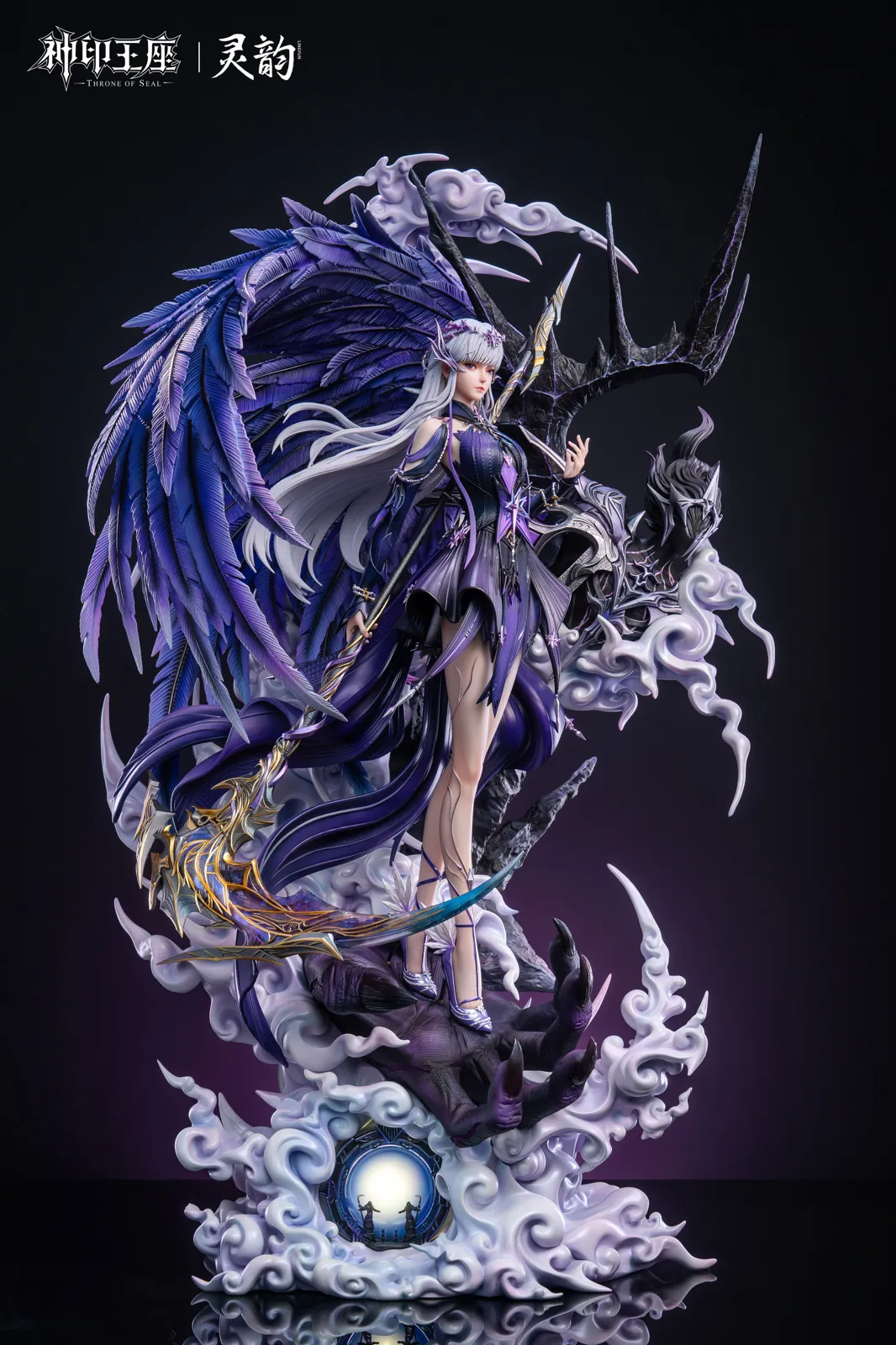 【Pre-sale】1/4 Scale Licensed Divine Awakening Sheng Cai'er with LED-Throne of Seal-LingYun Studio