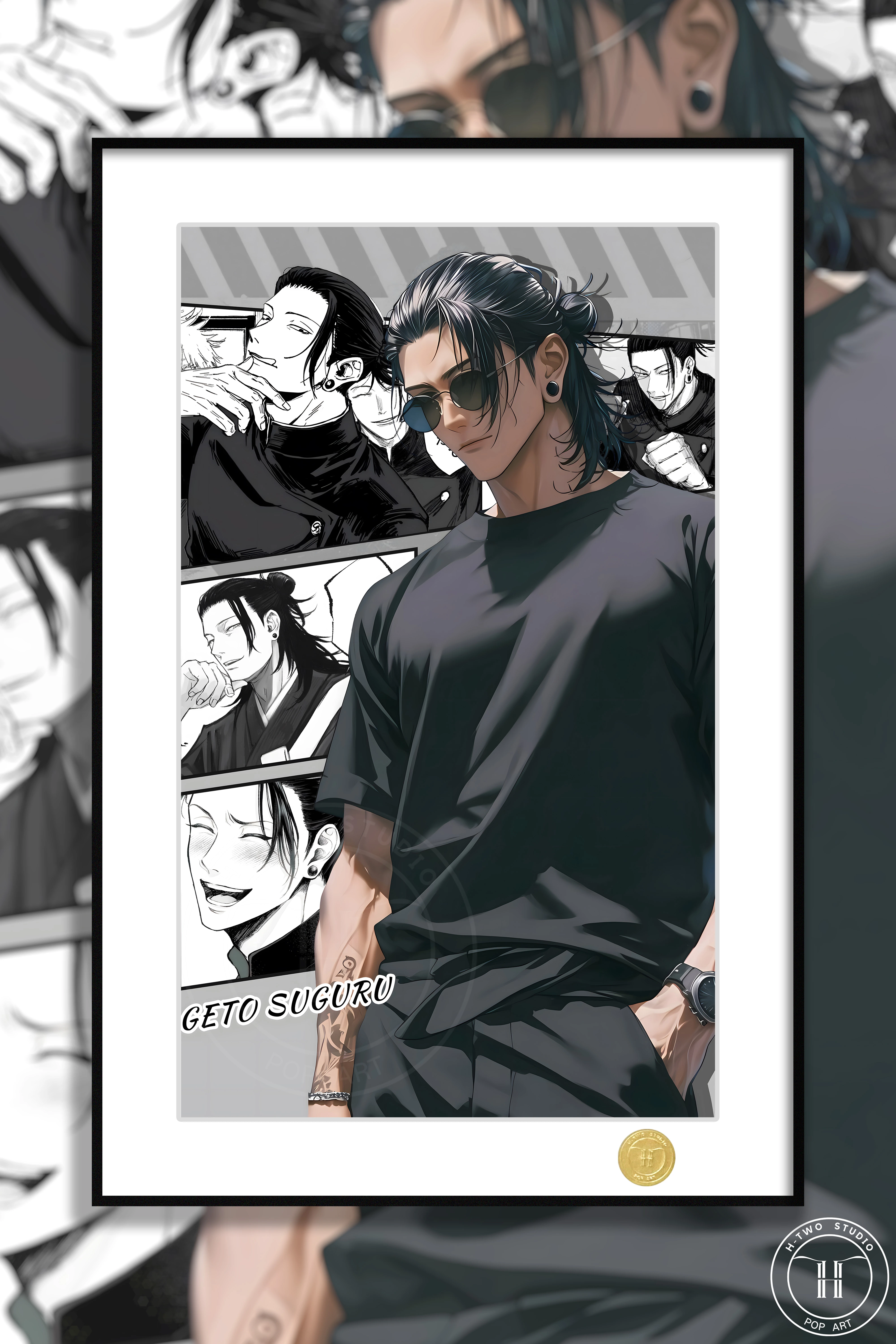 【Pre-sale】Decorative Painting of Handsome Geto-H2 Studio