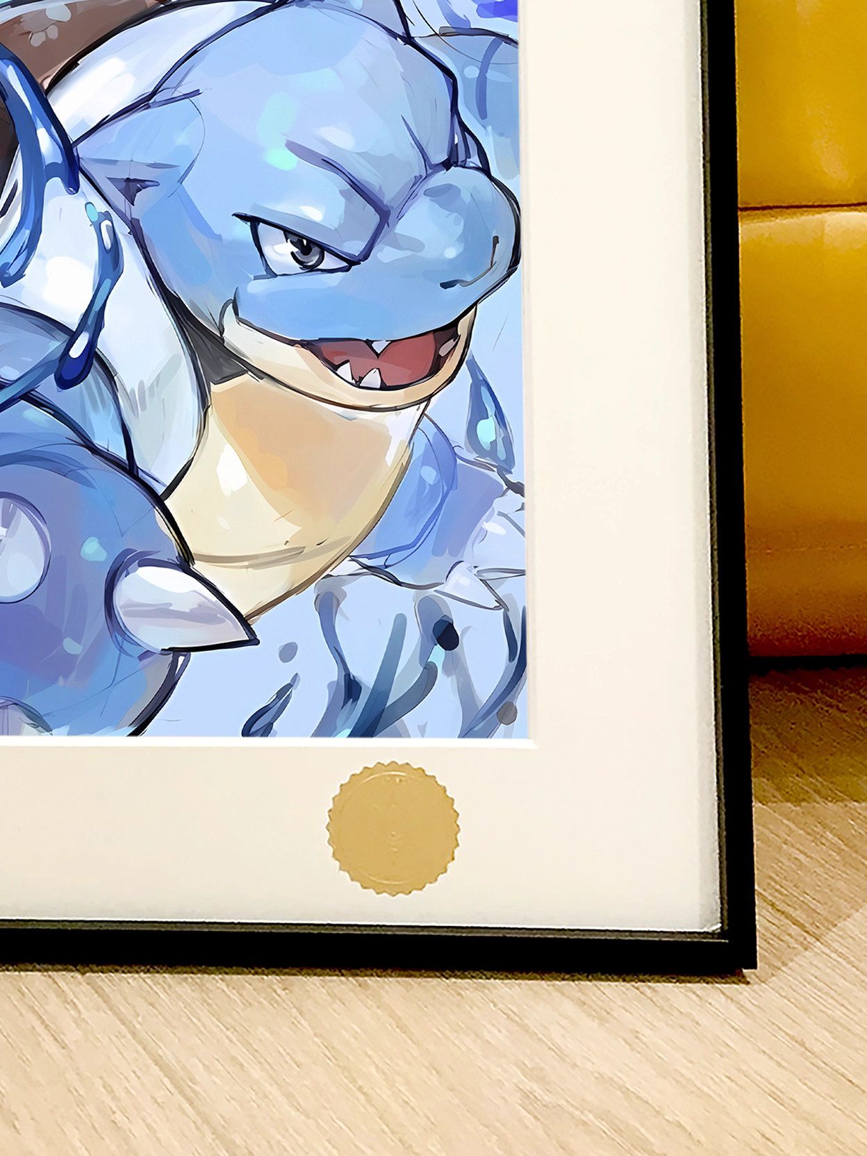 【Pre-sale】Decorative Painting of Attacking Kanto First Partner Pokemon-Pokemon-XingKong Studio