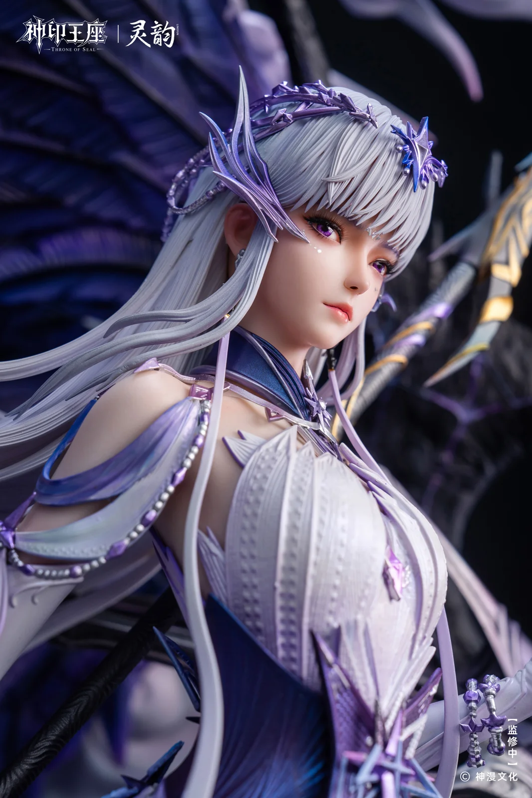 【Pre-sale】1/4 Scale Licensed Divine Awakening Sheng Cai'er with LED-Throne of Seal-LingYun Studio