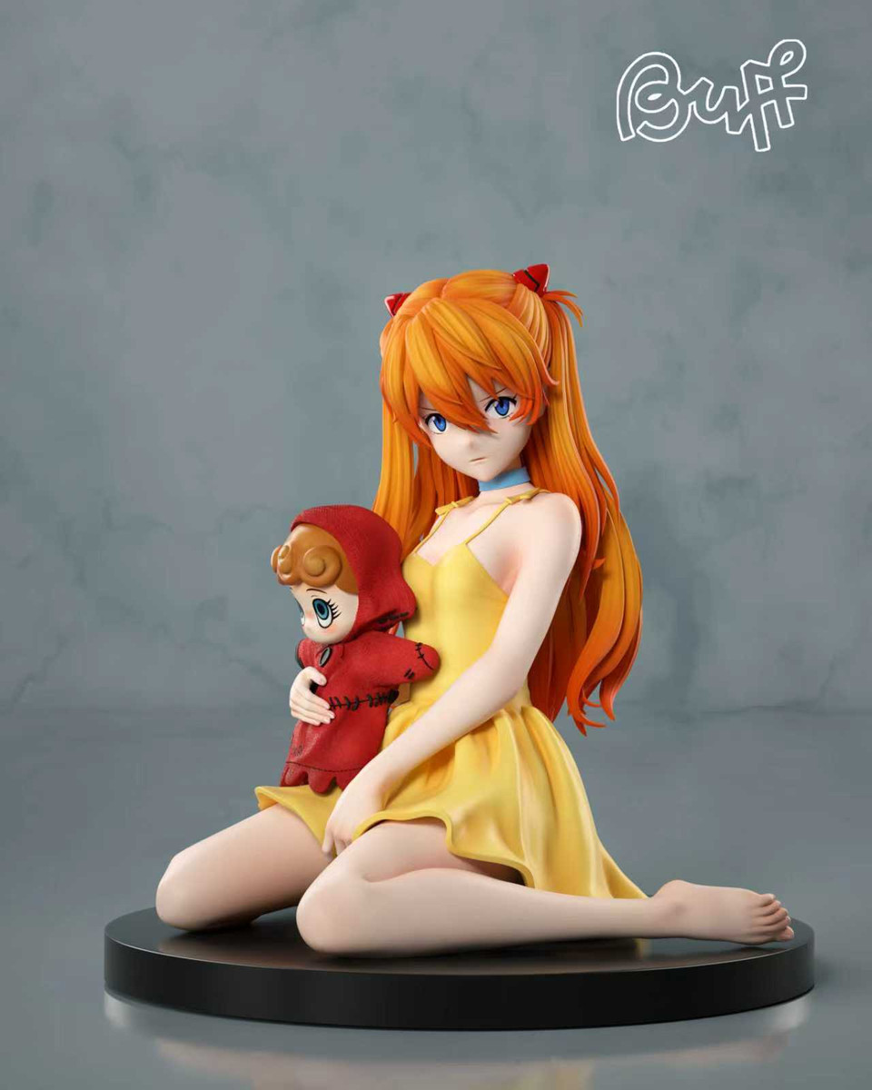 【Pre-sale】1/6 Scale Sitting Asuka-EVA-BUFF Studio