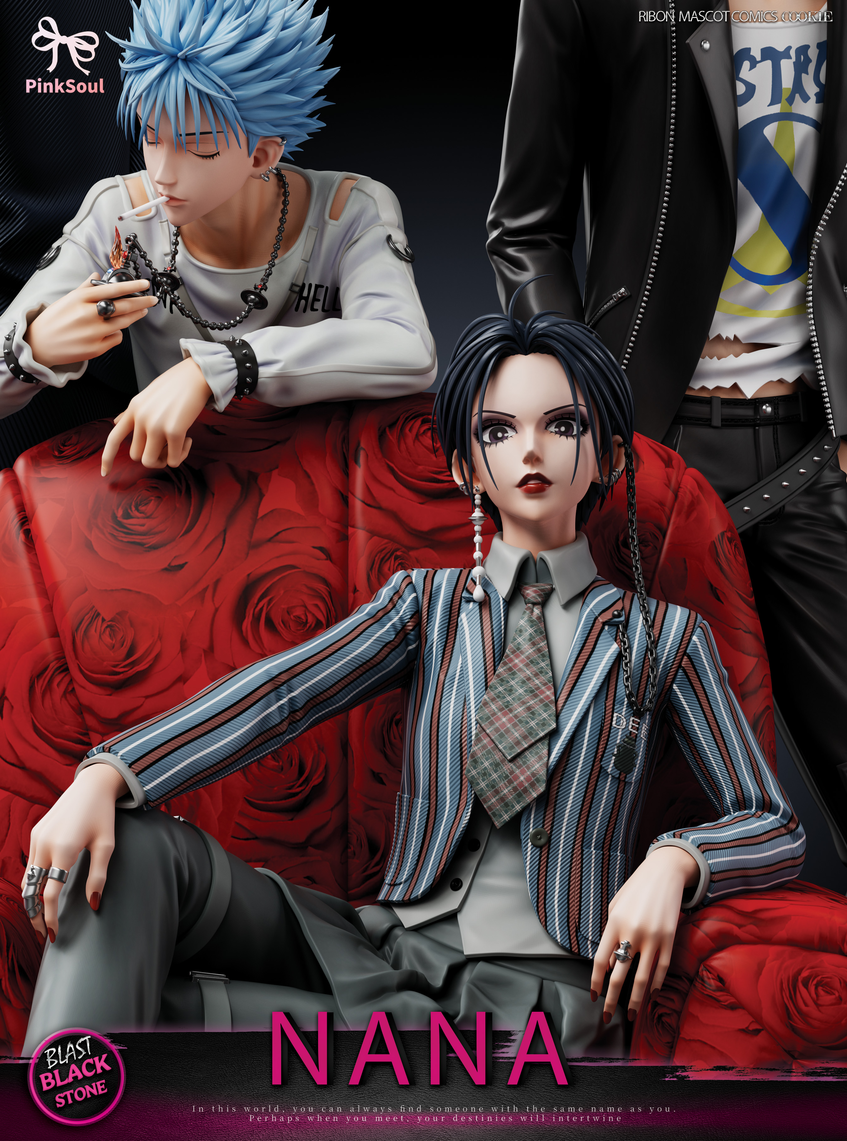 【Pre-sale】Blast/Black stones-NANA-PinkSoul Studio