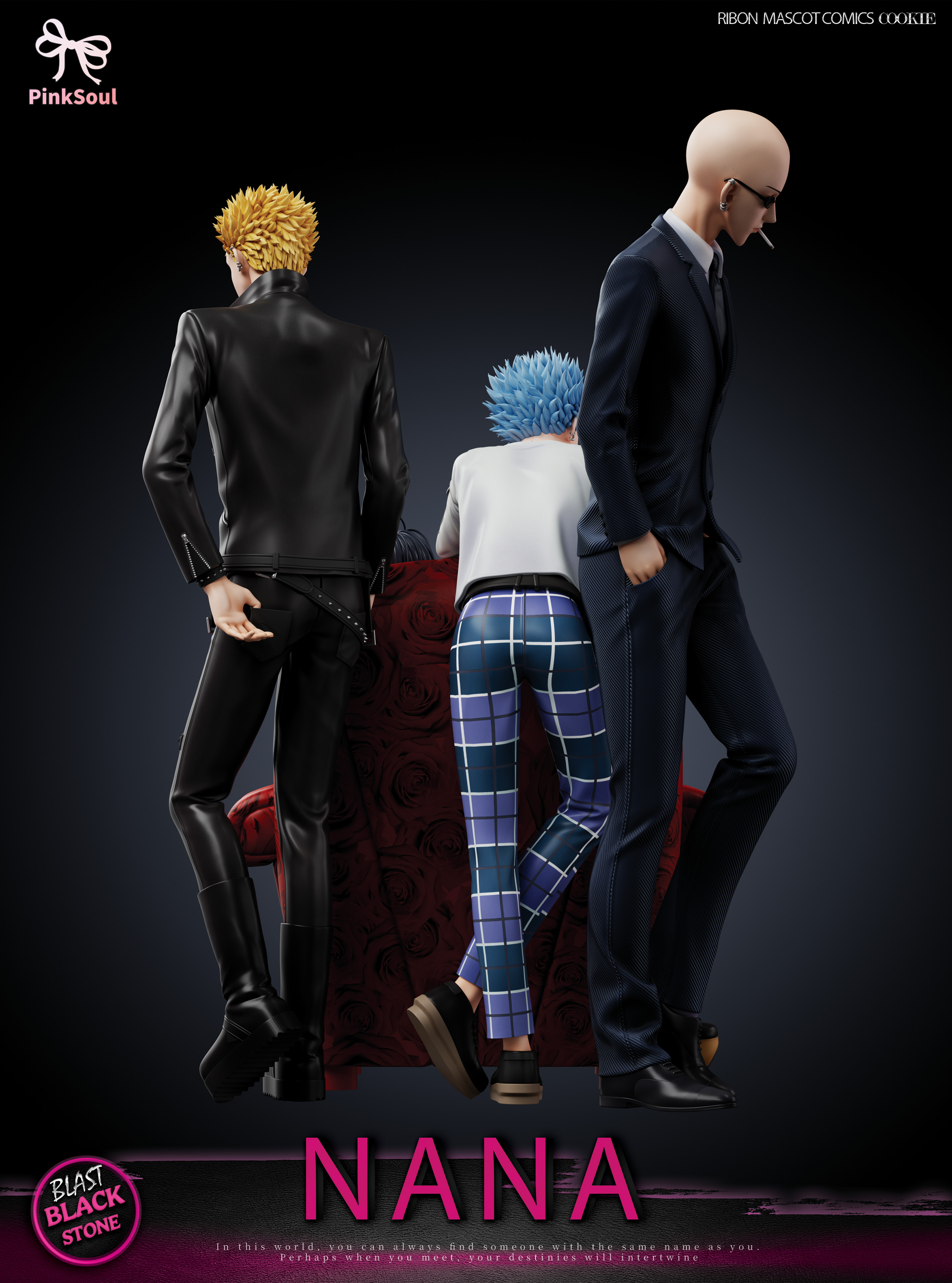【Pre-sale】Blast/Black stones-NANA-PinkSoul Studio