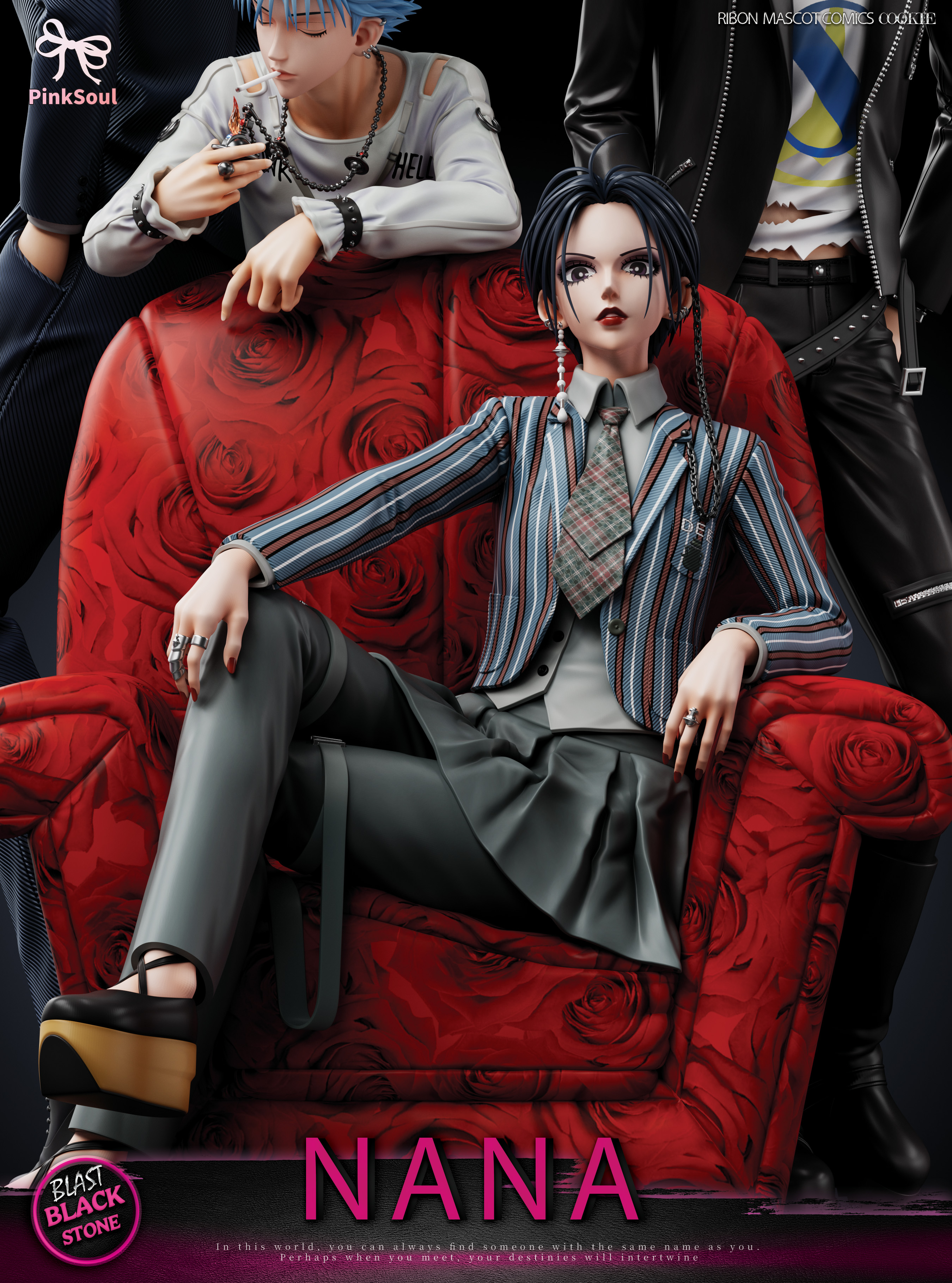 【Pre-sale】Blast/Black stones-NANA-PinkSoul Studio
