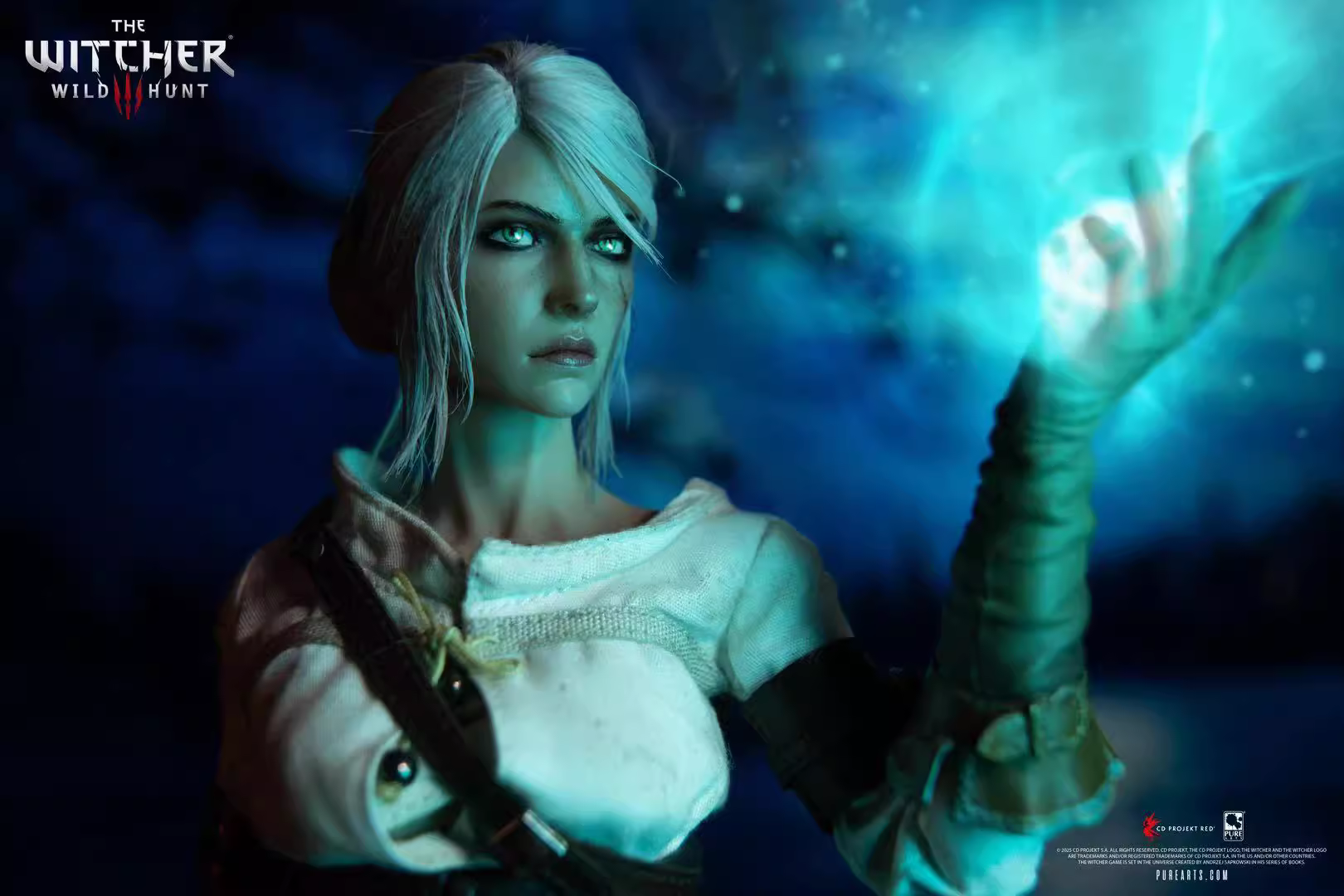 【Pre-sale】1/6 Scale Articulated Figure Ciri of Cintra-The Witcher 3：Wild Hunt-PureArts Studio