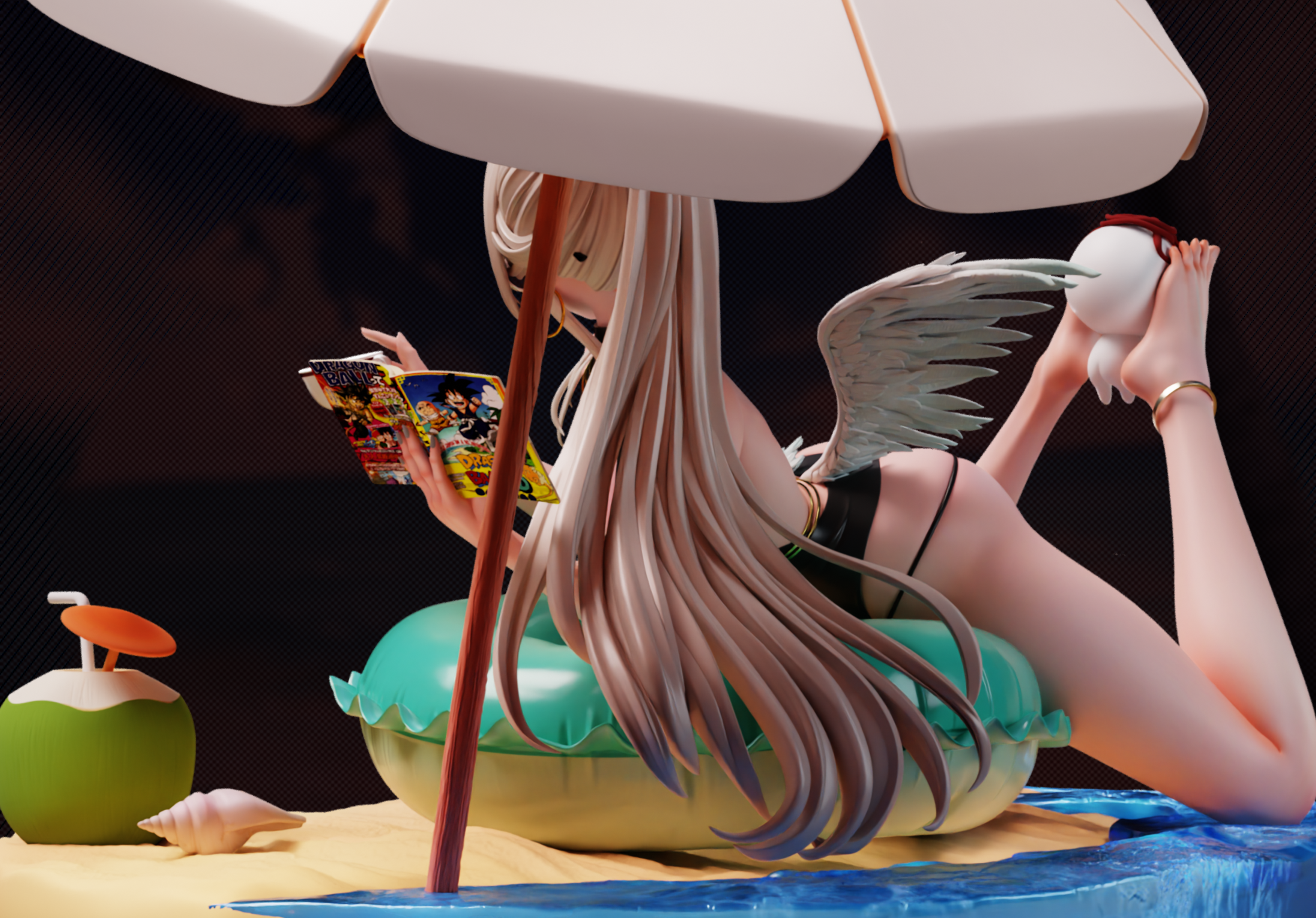 【Pre-sale】1/6 Scale Swimming Suit Kirifuji Nagisa-Blue Archive-MiYin Studio