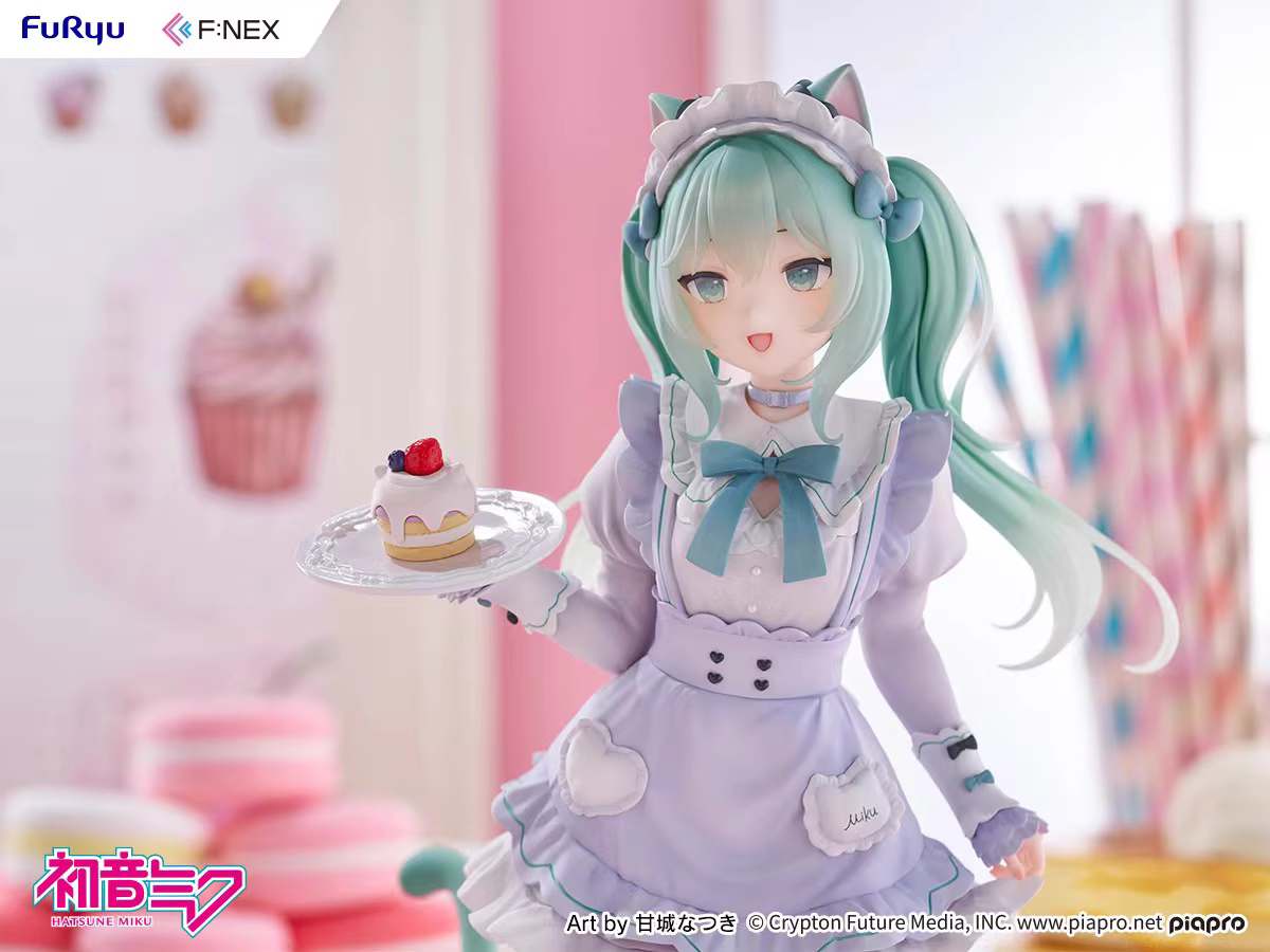 【Pre-sale】1/7 Scale Nachoneko Maid Ver. Hatsune Miku-VOCALOID-F:NEX Studio