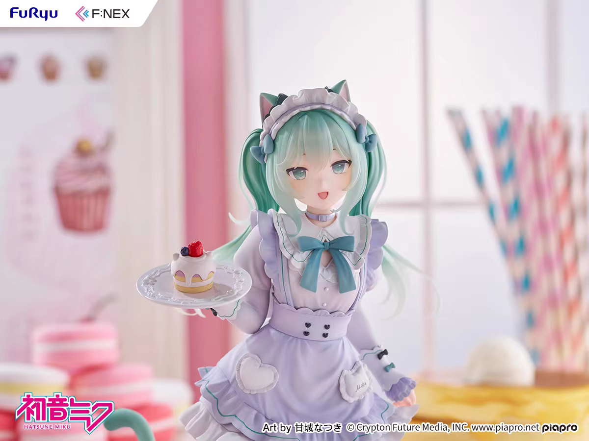 【Pre-sale】1/7 Scale Nachoneko Maid Ver. Hatsune Miku-VOCALOID-F:NEX Studio