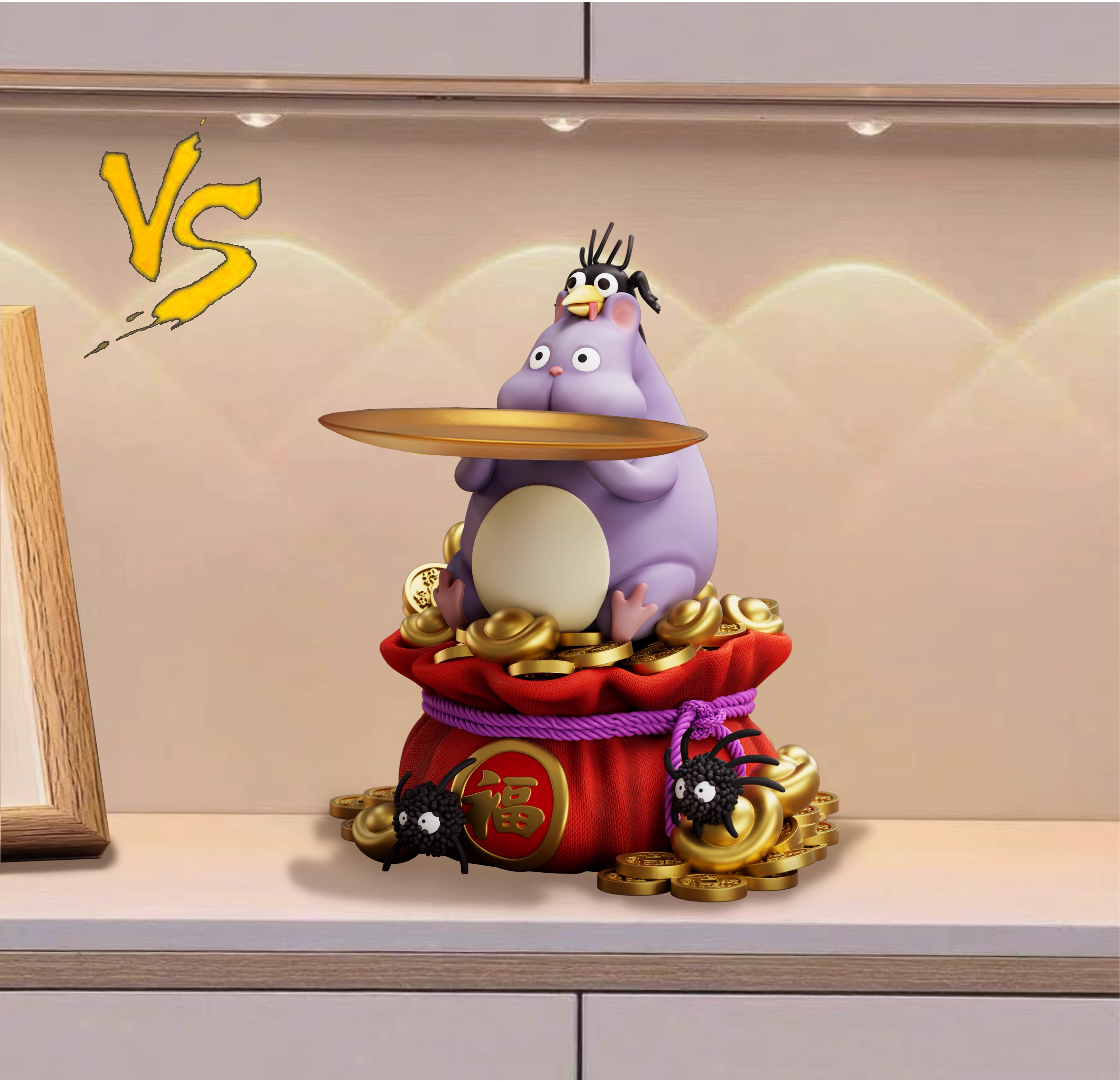 【Pre-sale】Wealth Attraction Fang-baby-Spirited Away-VS Studio