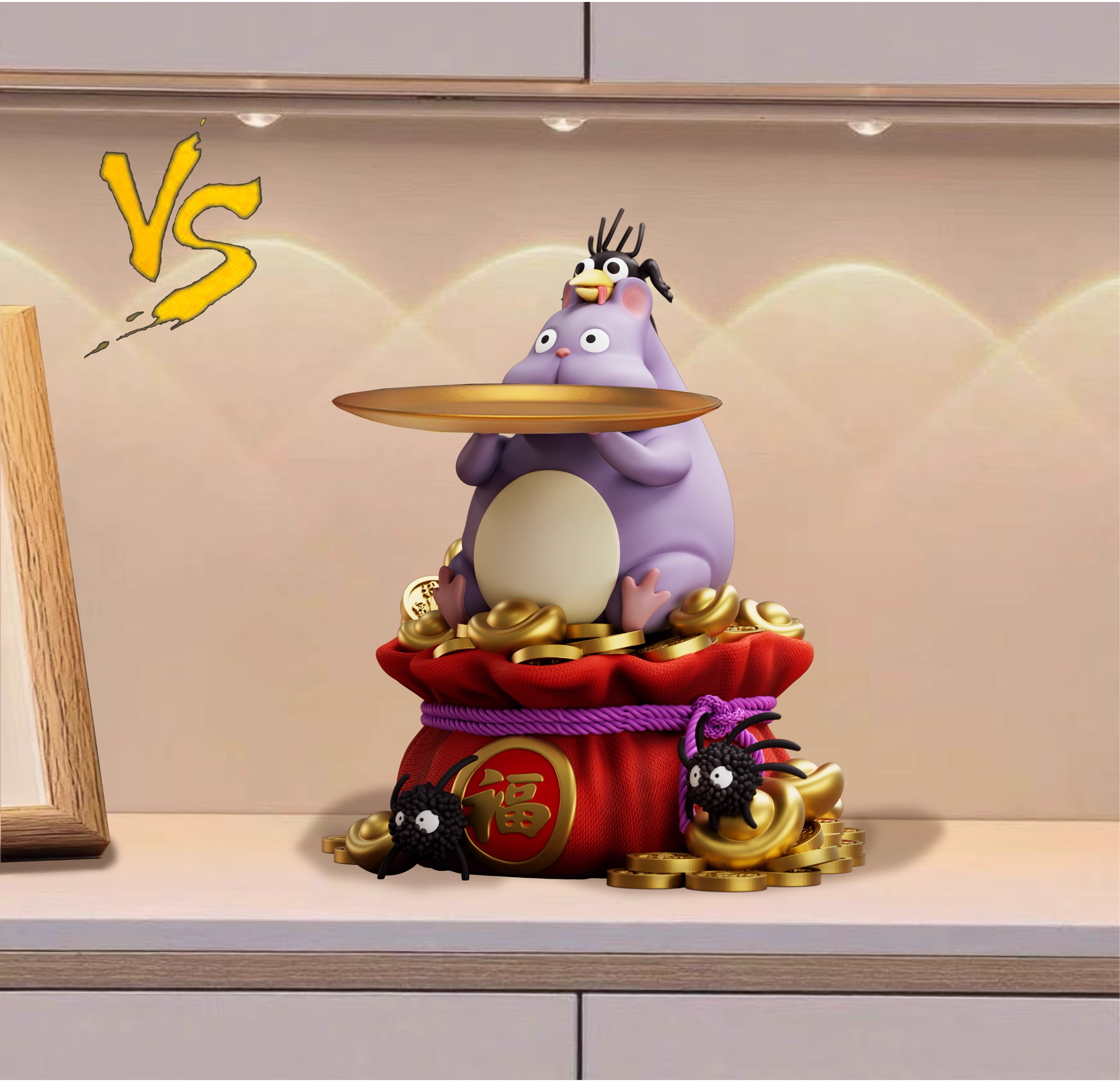 【Pre-sale】Wealth Attraction Fang-baby-Spirited Away-VS Studio