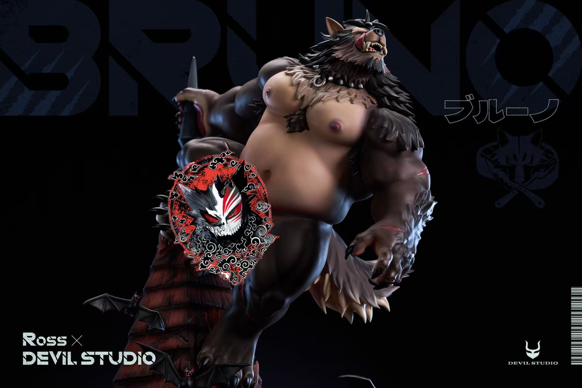 【Pre-sale closed】1/5 Scale Werewolf Bruno-Ross with Devil Studio