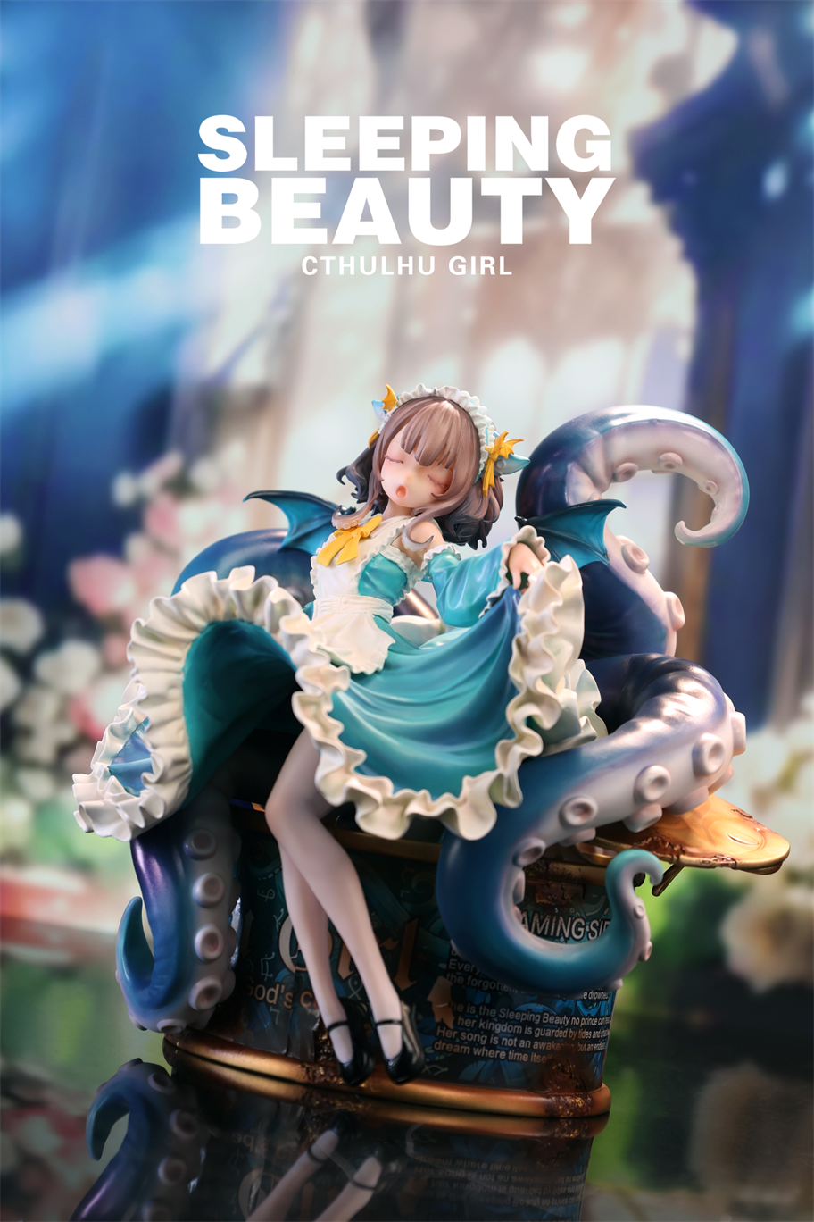 【Pre-sale】Sleeping Beauty-Cthulhu Girl-Abyss Bloom, Phantom Blue and Crimson Tide-WeArtDoing Studio