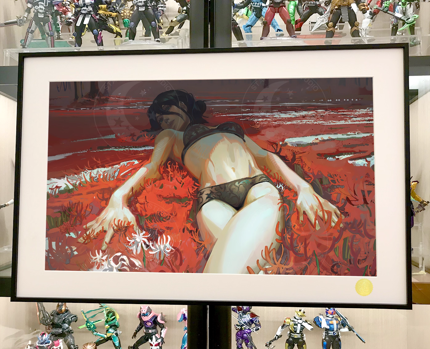 【Pre-sale】Decorative Painting of Red Spider Lily Reze-XingKong Studio