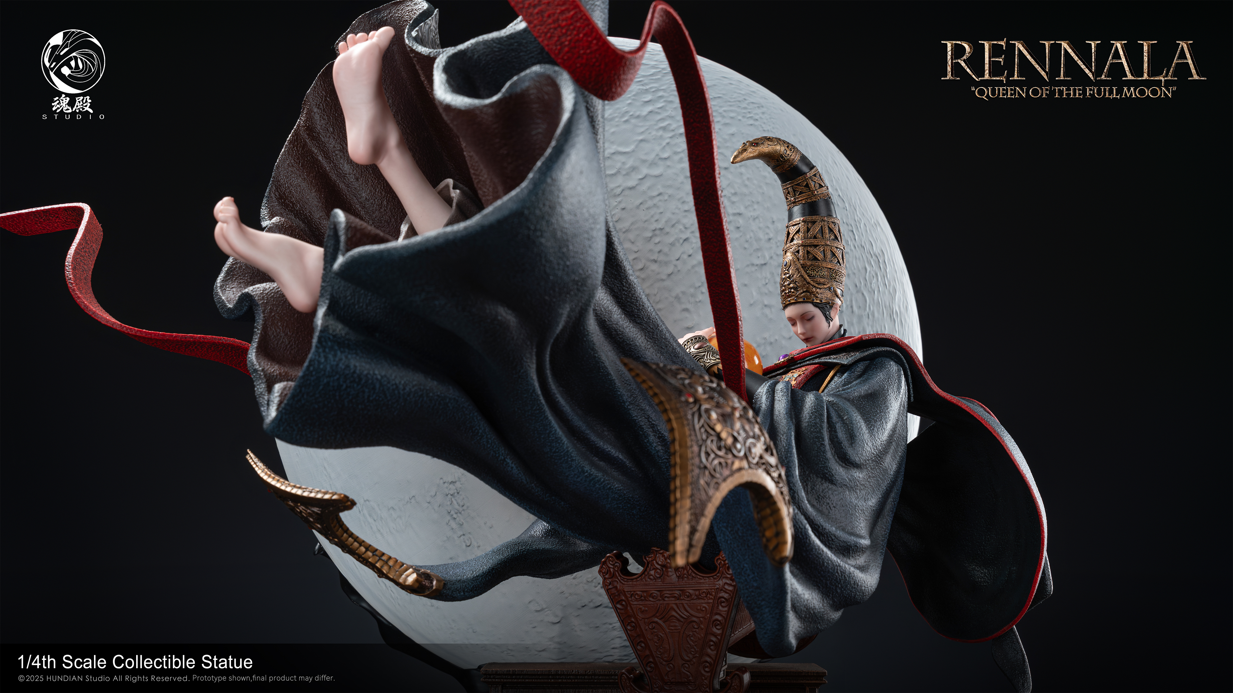 【Pre-sale】1/4 Scale The Queen of Full Moon Rennala-HunDian Studio