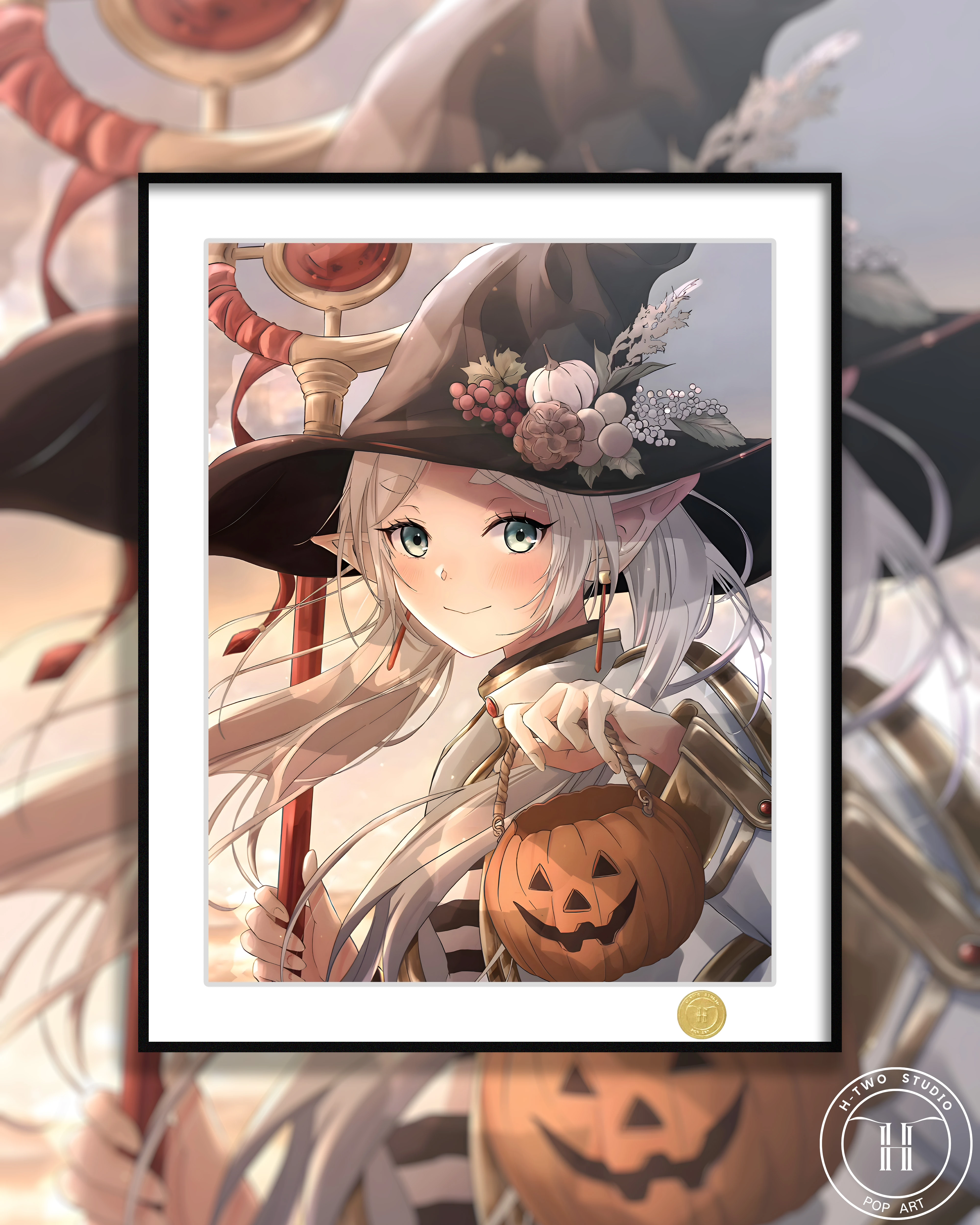 【Pre-sale】Decorative Painting of Halloween Frieren-H2 Studio
