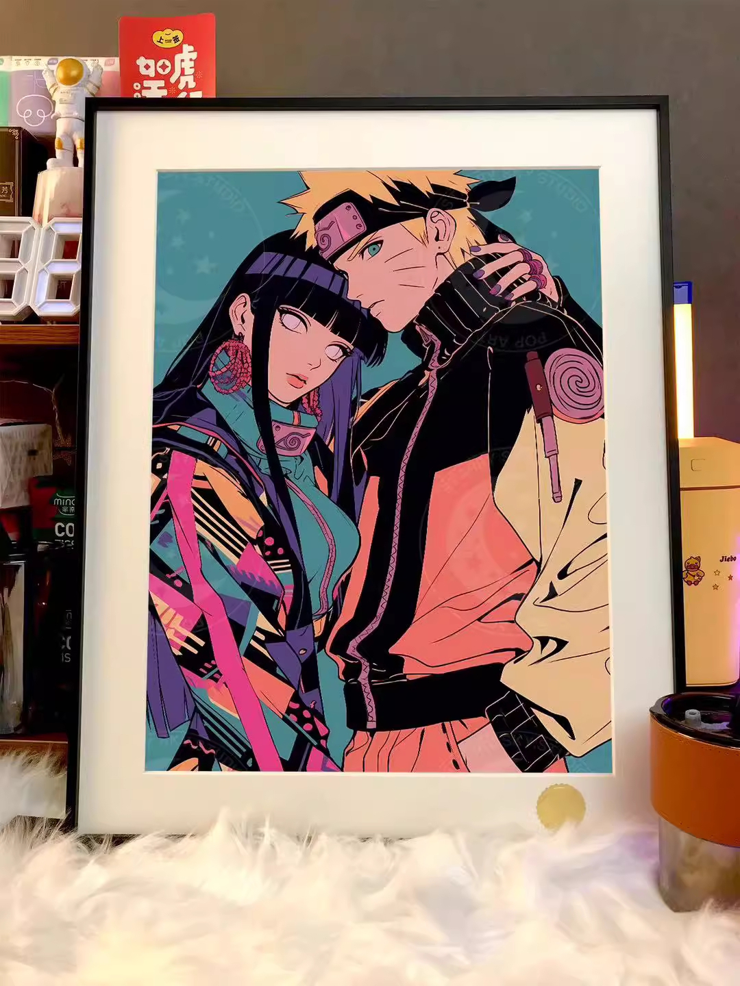 【Pre-sale】Decorative Painting of Uzumaki Naruto and Hyūga Hinata-XingKong Studio
