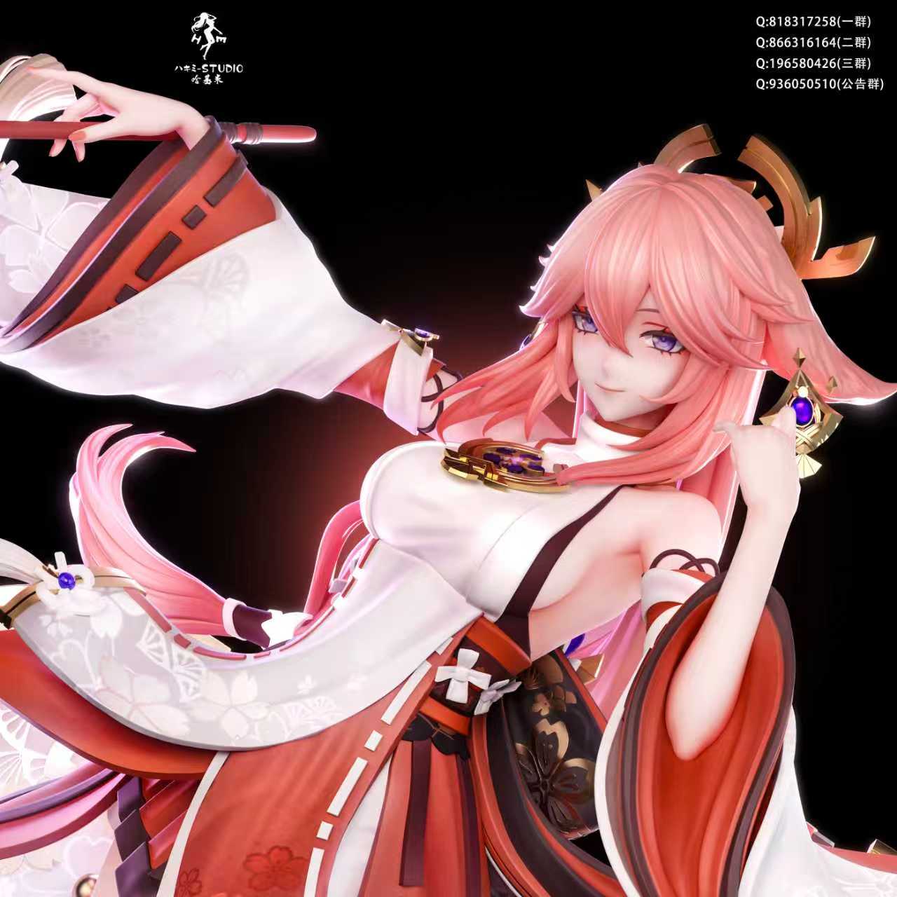 【Pre-sale】1/6 Scale Raiden Shogun and Yae Miko-Hajimi Studio