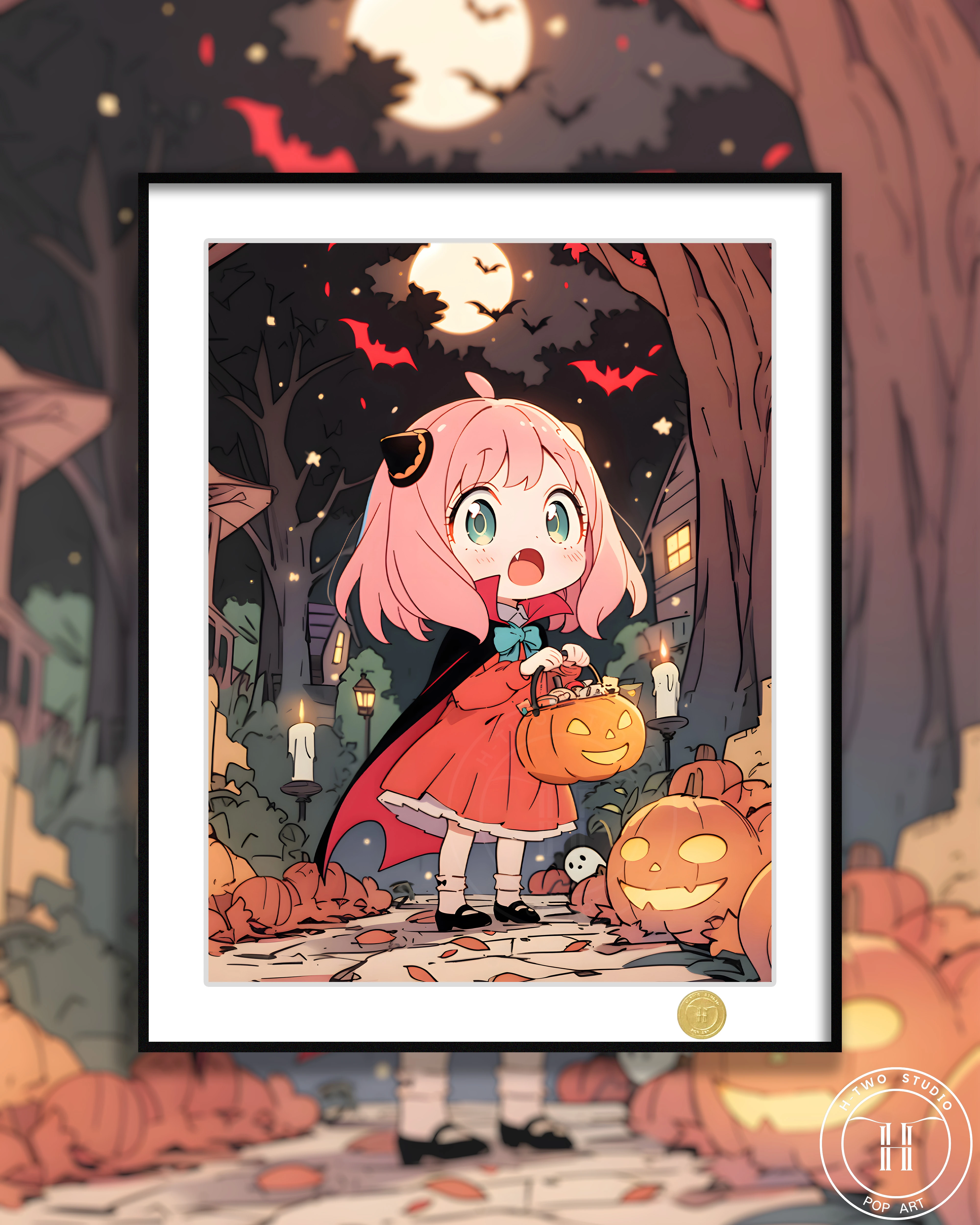 【Pre-sale】Decorative Painting of Halloween Anya-H2 Studio