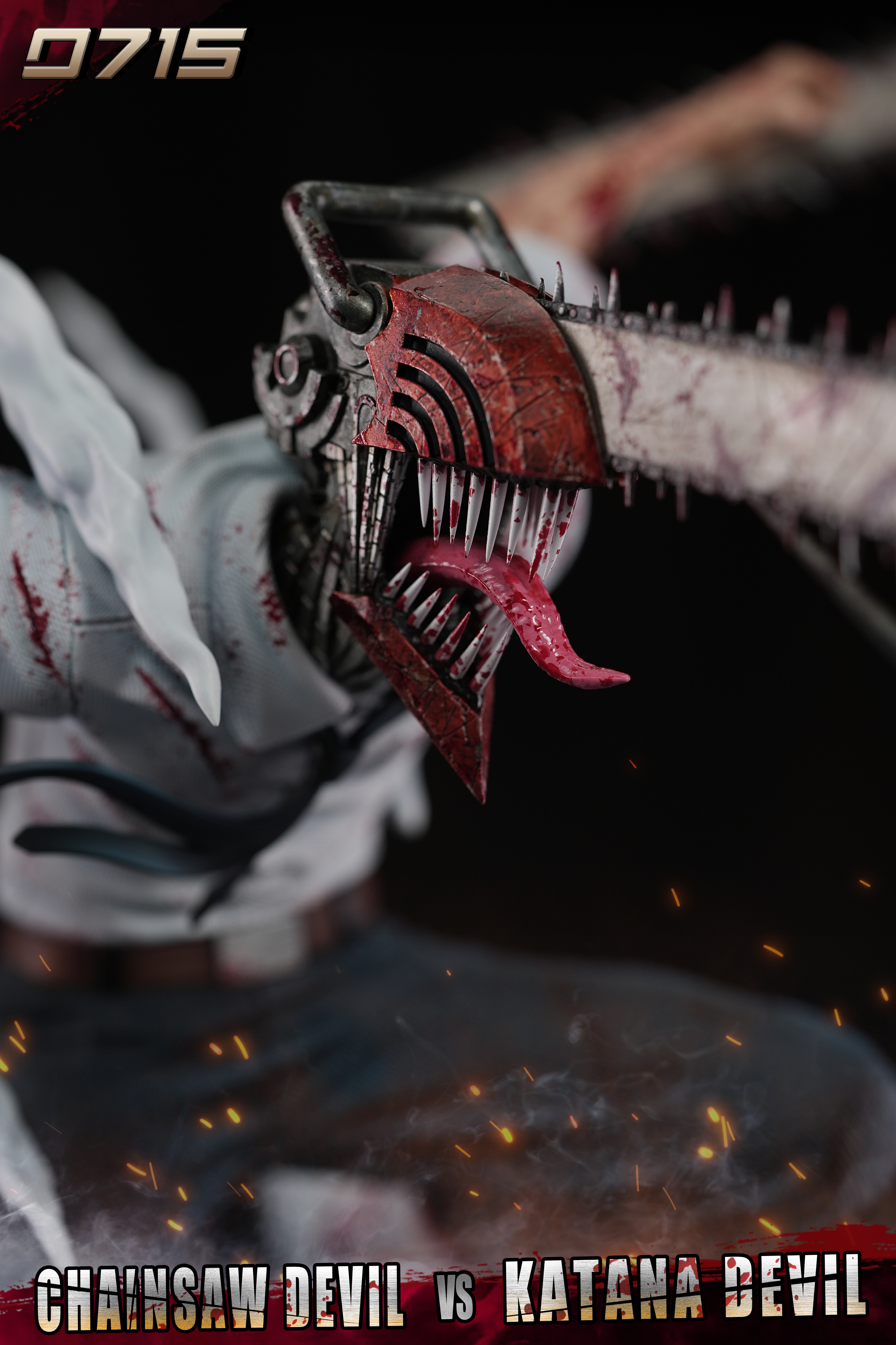 【Pre-sale】Denji VS Samurai Sword Kantana Man-0715 Studio