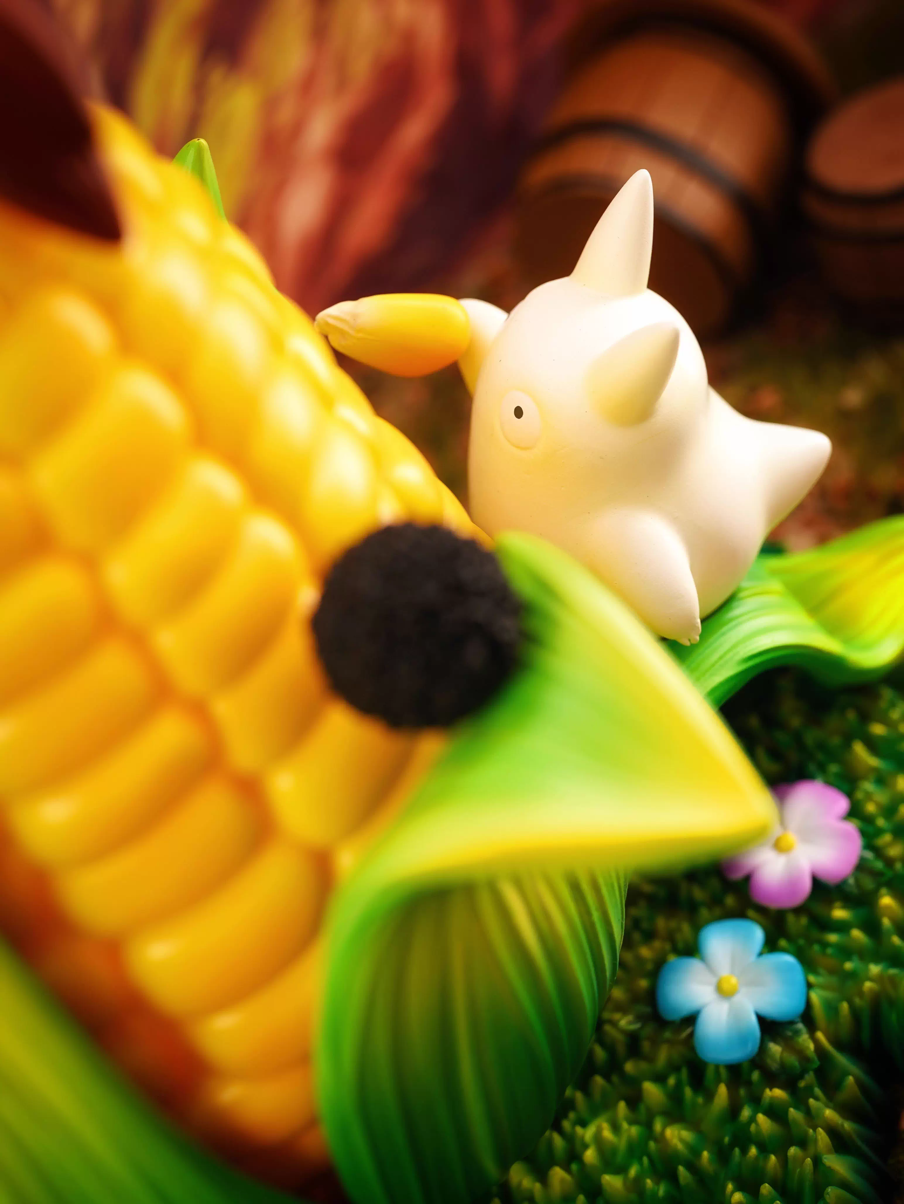 【Pre-sale】Totoro picking corn-LongMiao Studio