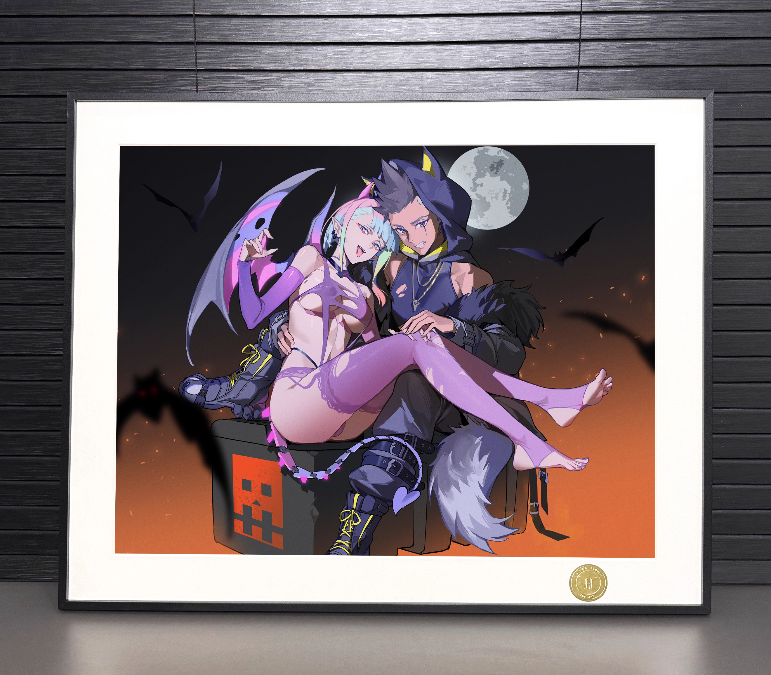 【Pre-sale】Decorative Painting of Lucy and David-H2 Studio
