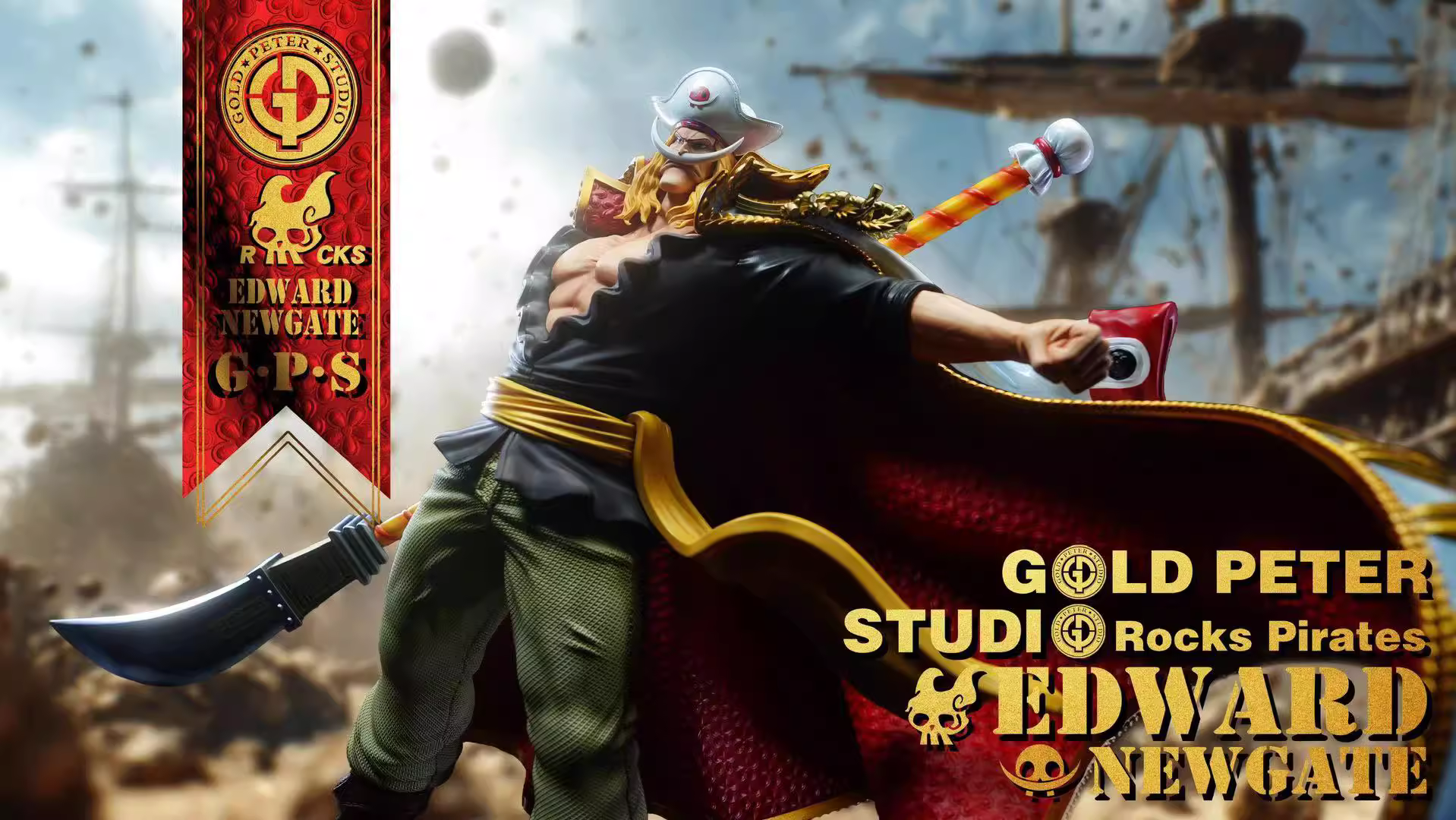 【Pre-sale】1/8 Scale Edward Newgate-GOLD PETER STUDIO