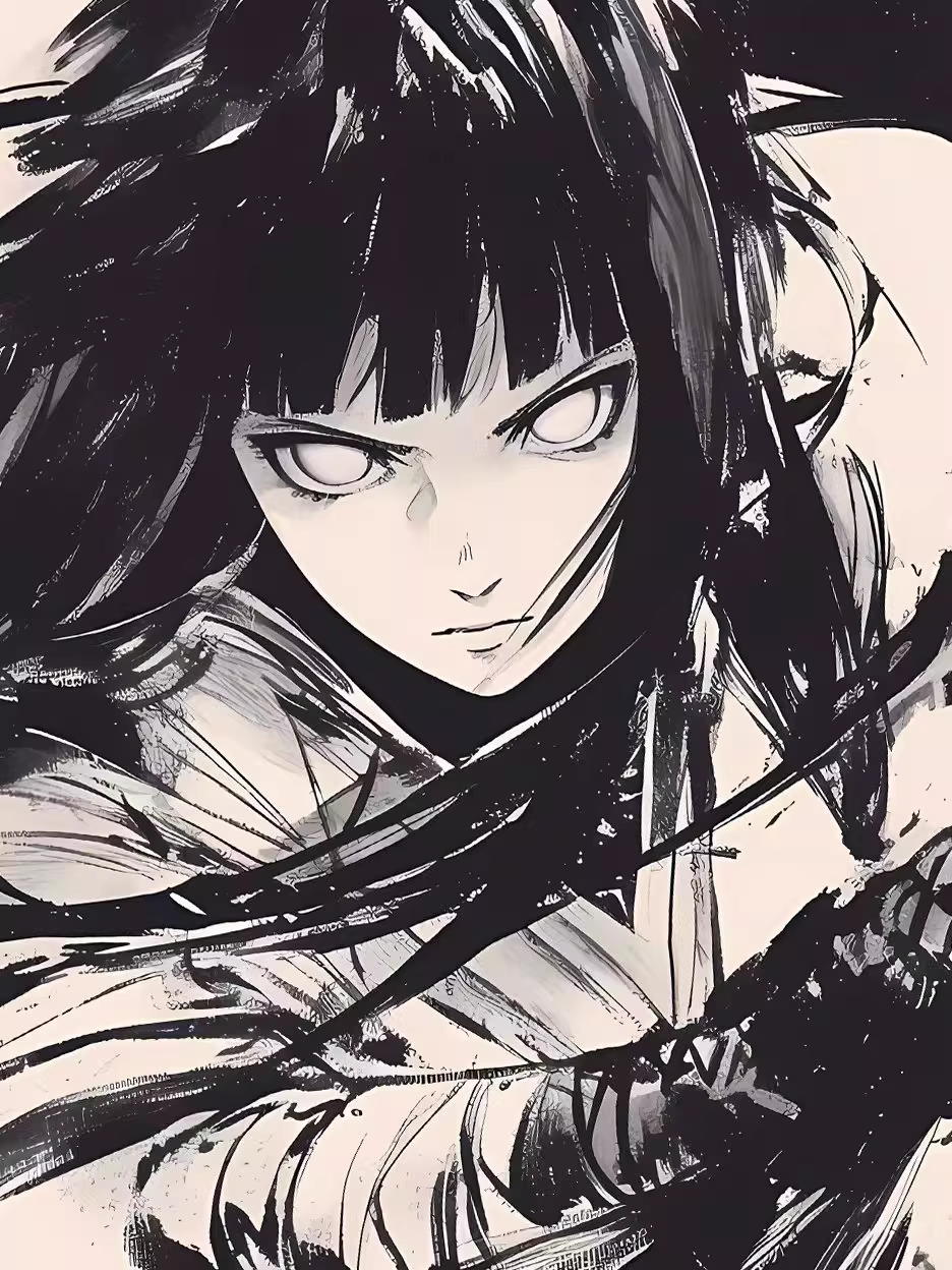 【Pre-sale】Decorative Painting of Uzumaki Naruto, Sasuke, Sakura and Hyūga Hinata-XingKong Studio