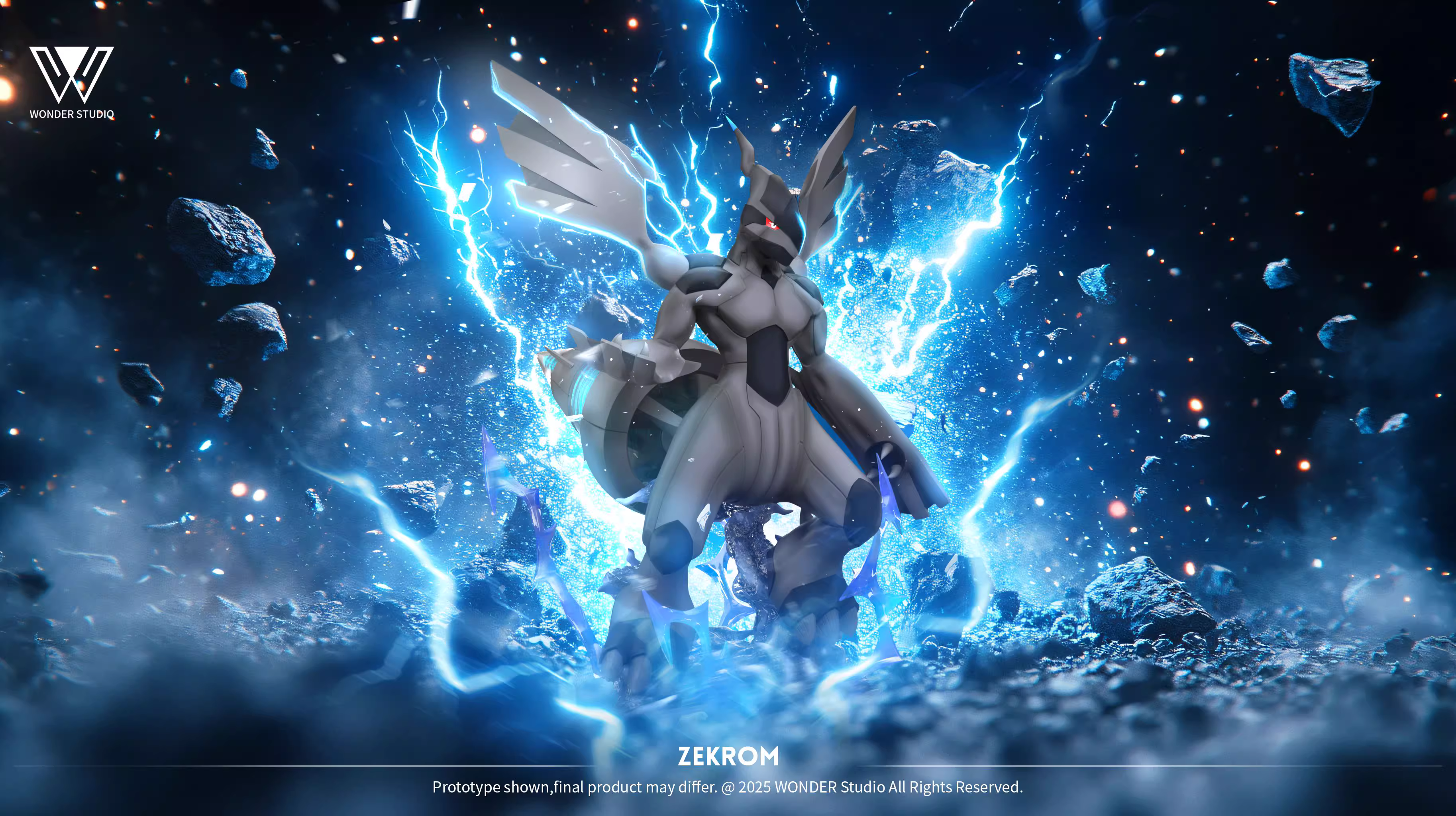 【Pre-sale】1/20 Scale Reshiram and Zekrom-Wonder Studio