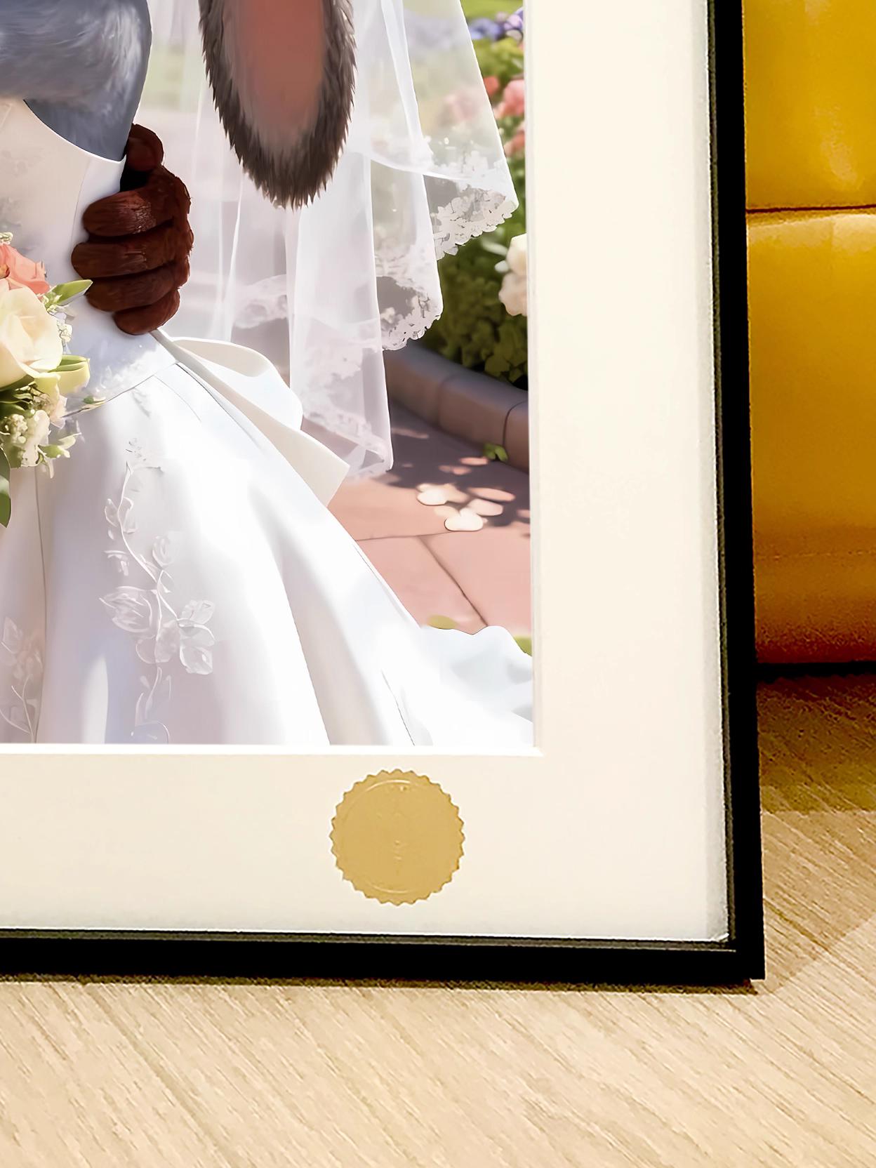 【Pre-sale】Decorative Painting of Nick Wilde and Judy Hopps-XingKong Studio