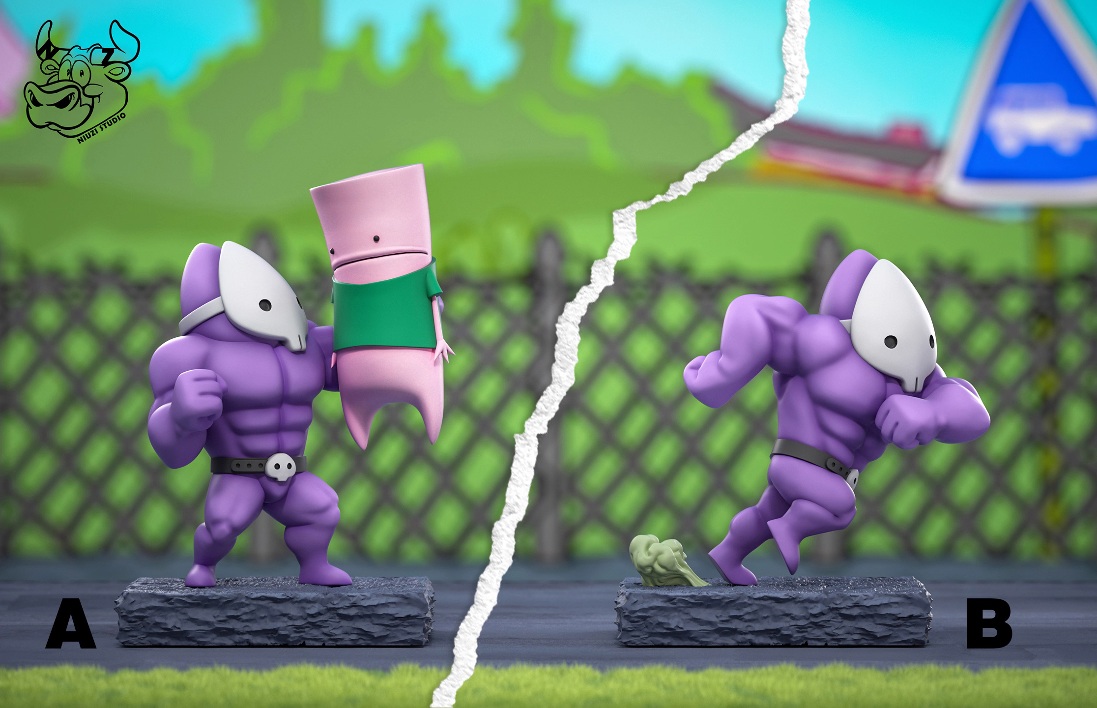 【Pre-sale】Child Rampaging-NIUZI Studio