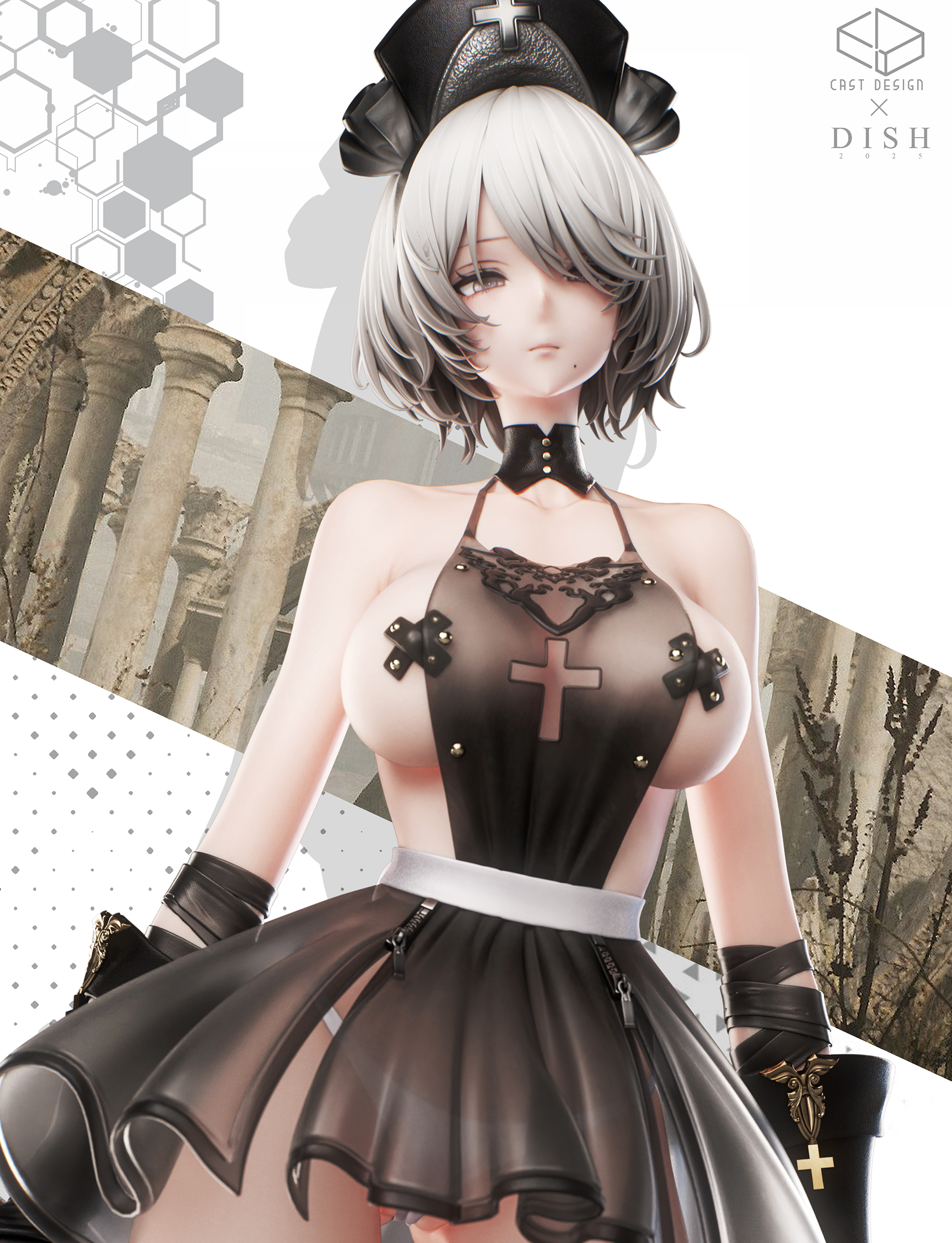 【Pre-sale】1/4 Scale No.7 Codename A Instructor 2B-Cast Design Studio X Dish