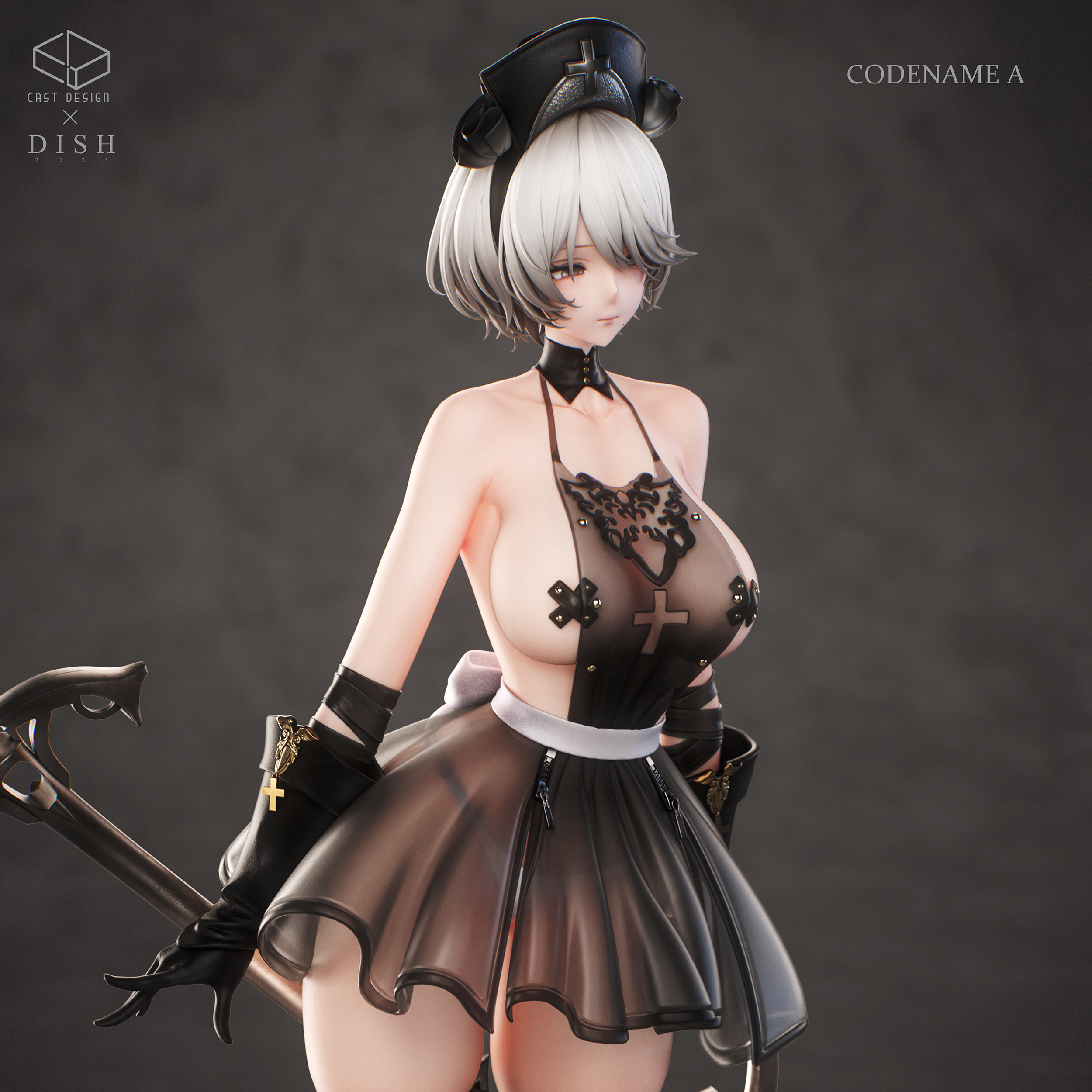 【Pre-sale】1/4 Scale No.7 Codename A Instructor 2B-Cast Design Studio X Dish