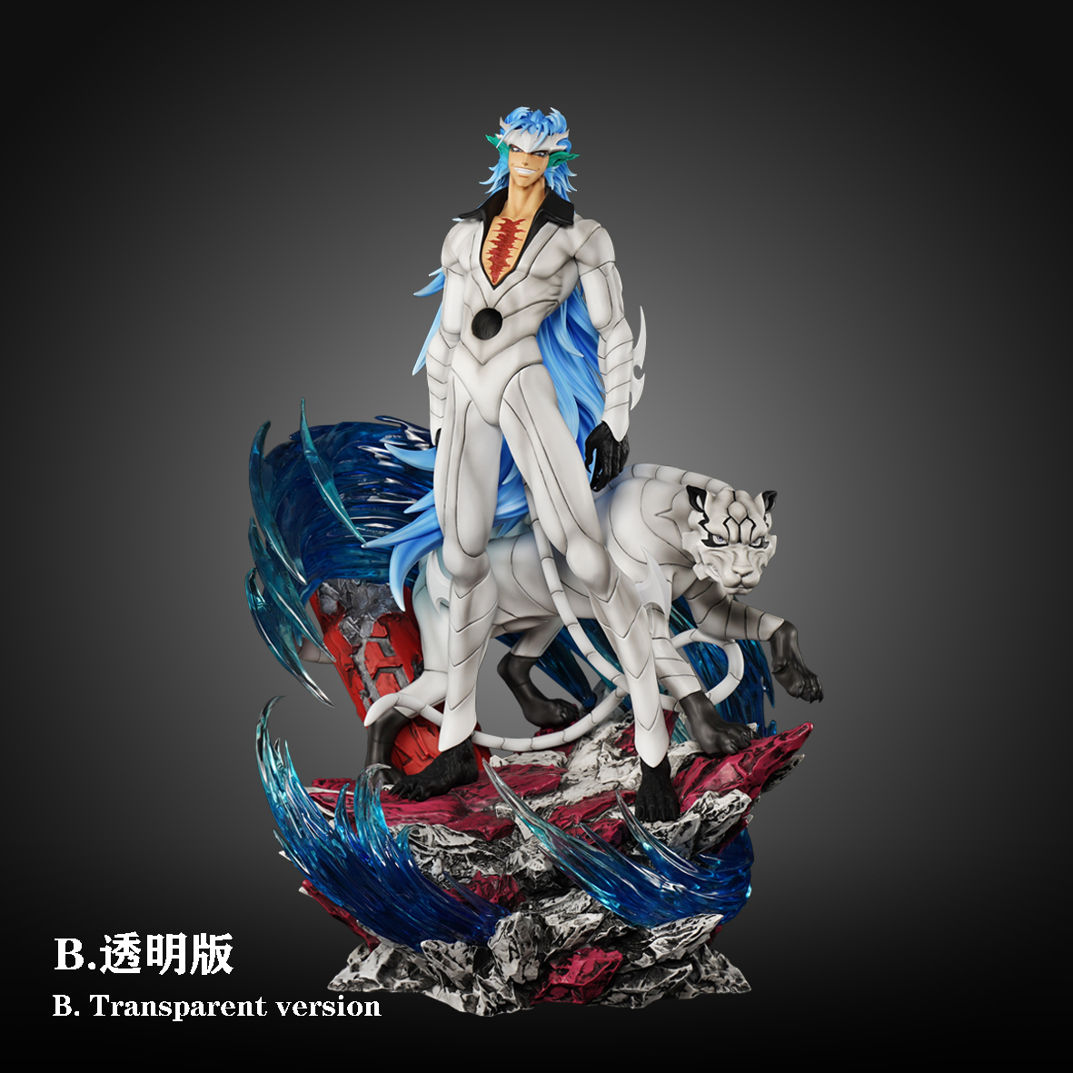 【Pre-sale】1/6 Scale 005 Grimmjow Jaegerjaques-HXHENG × CHENG Studio