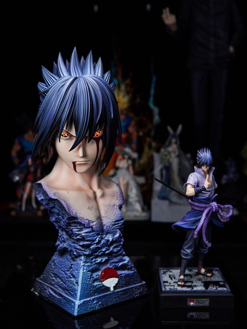 【Pre-sale】1/1 Scale Bust of Sasuke with LED-NIRVANA Studio