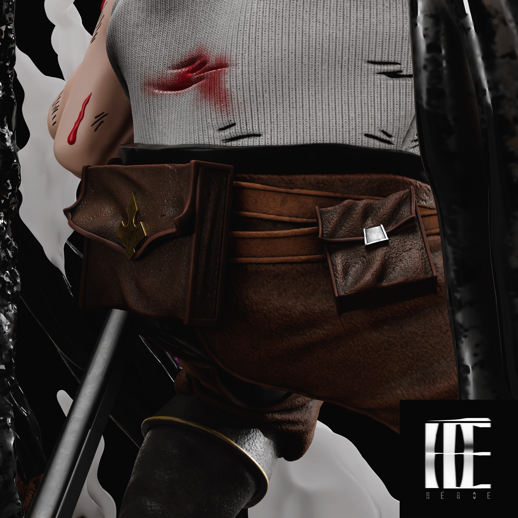 【Pre-sale】1/6 Scale Yami with LED-Héroe Collectibles studio