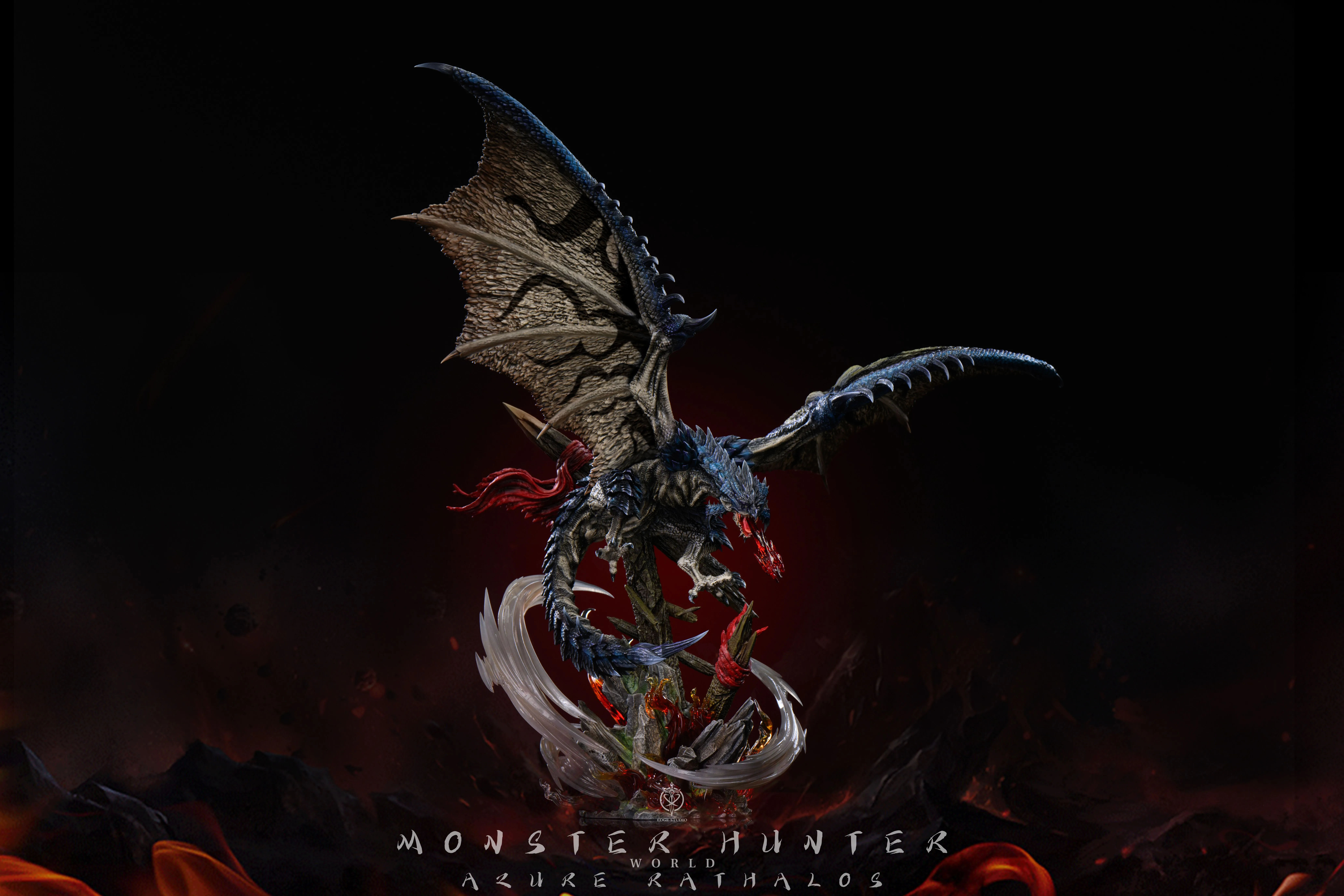 【Pre-sale】Rathalos, Azure Rathalos and Silver Rathalos-Edge Studio