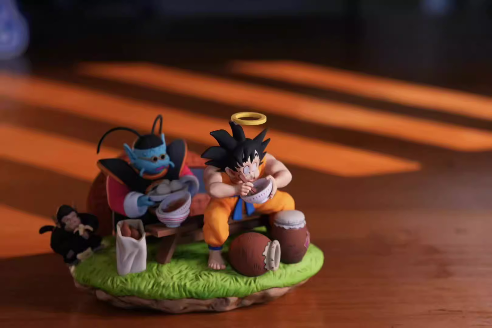 【Pre-sale】Eating King Kai and Son Goku-SENZUBEAN Studio