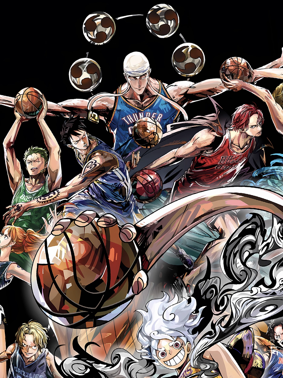 【Pre-sale】Decorative Painting of NBA Luffy-XingKong Studio