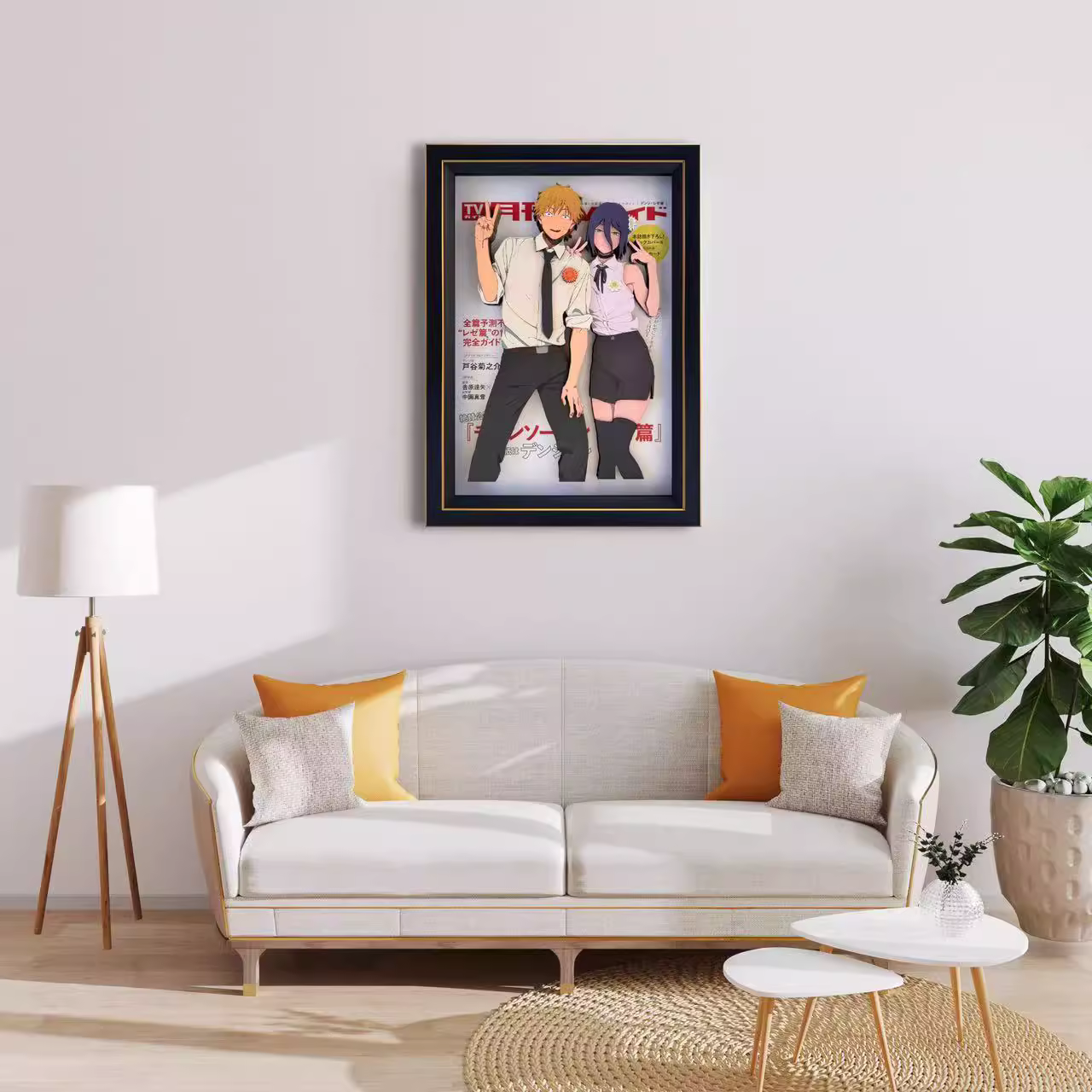 【In stock】Decorative Painting of Reze and Denji-Aotu Panda Studio