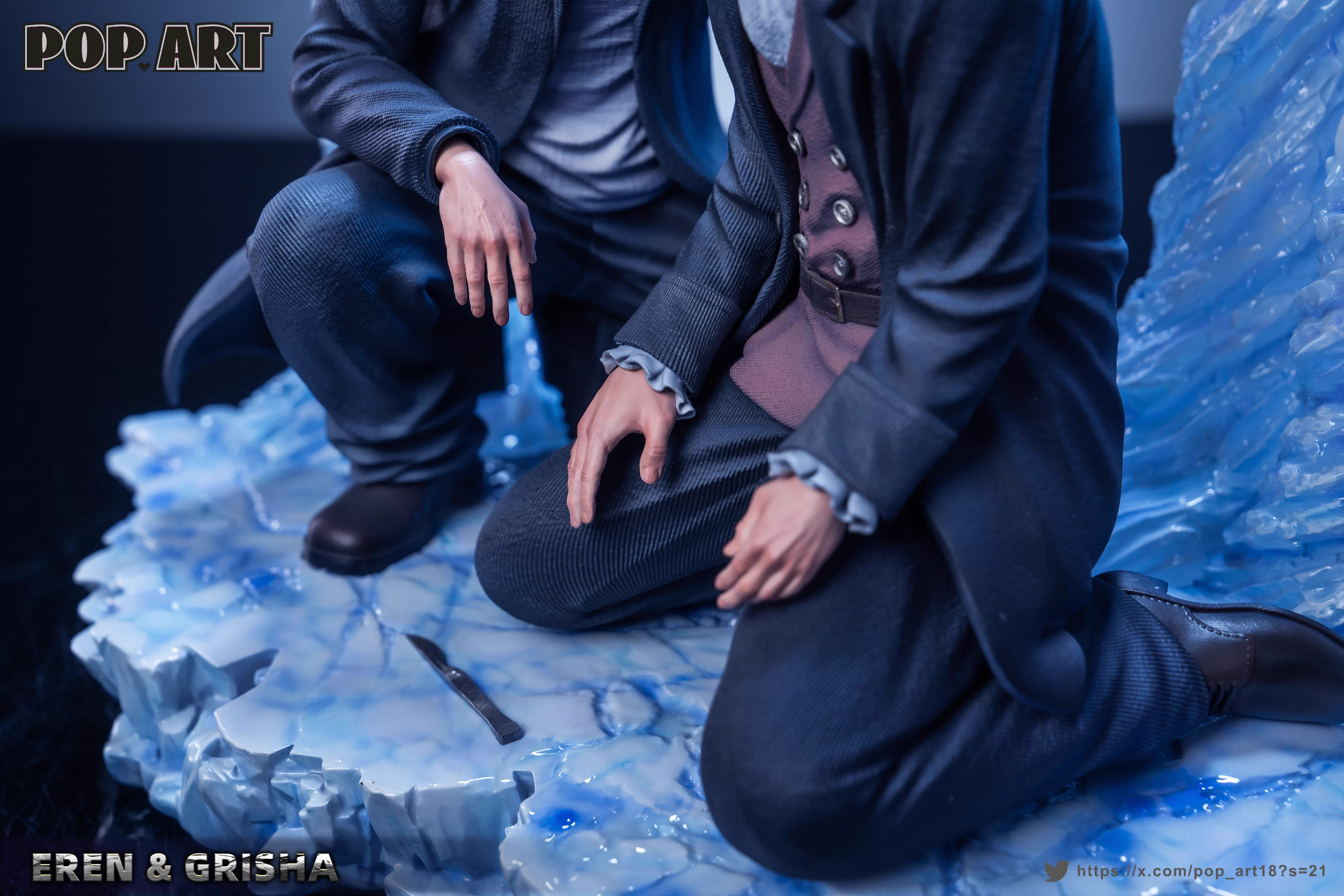 【Pre-sale】1/6 Scale Eren Jeager and Grisha Jaeger-POP.ART Studio